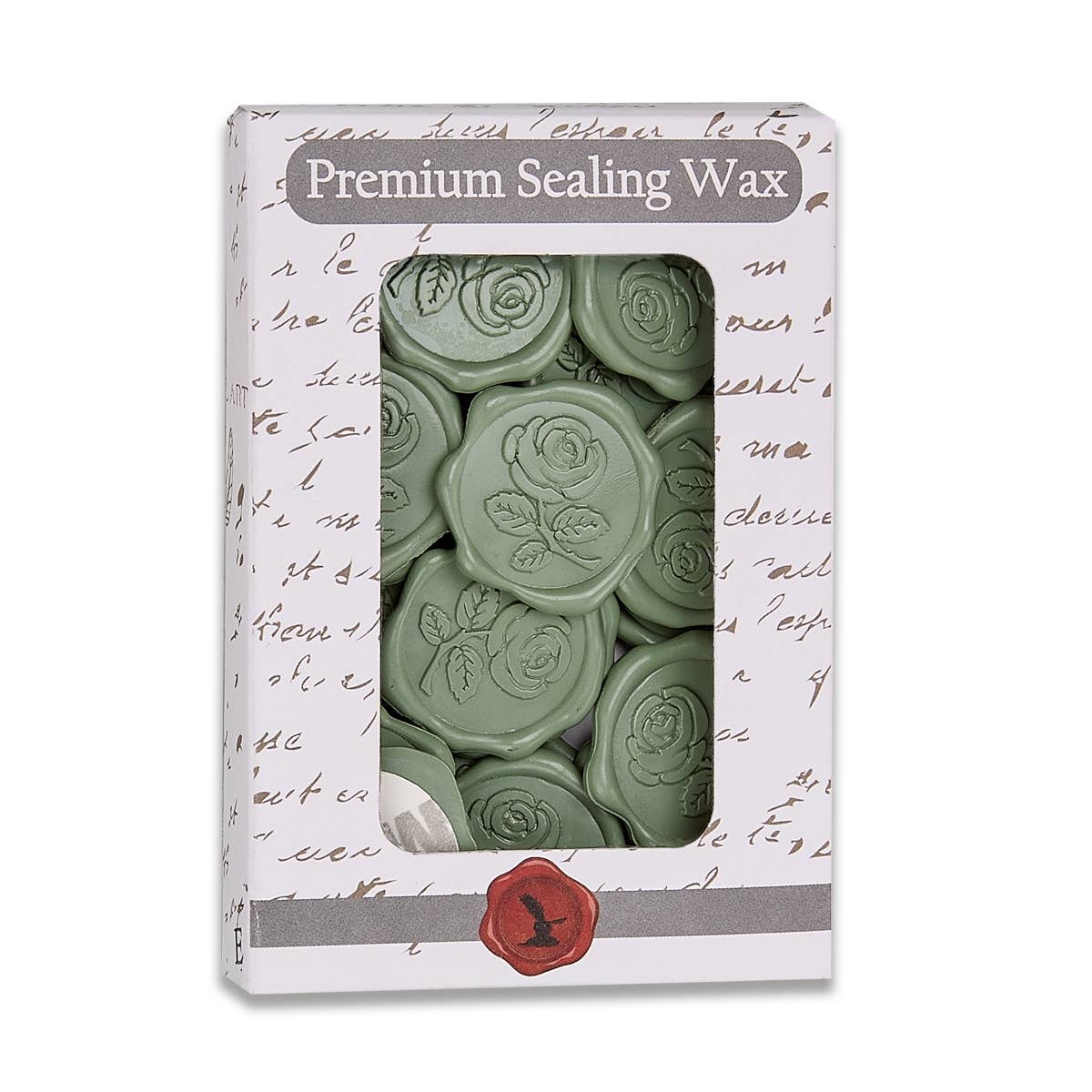 Rose Adhesive Wax Seal Stickers 1 1/4" - 25 Pk - Image 9