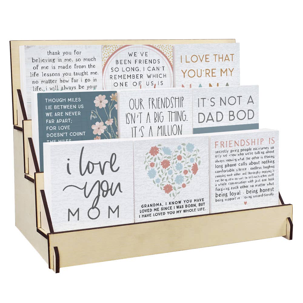 Friends + Family Astd Small Signs