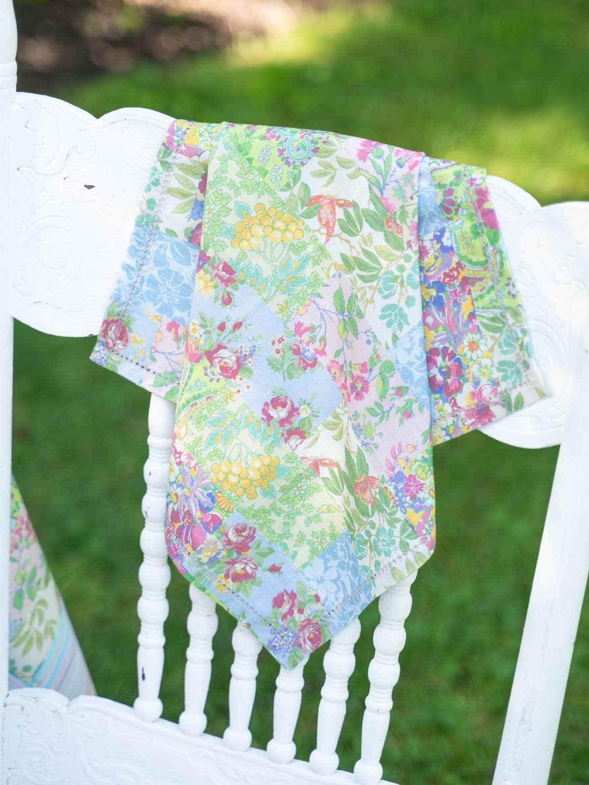 Garden Collage Luncheon Napkin Set of 4