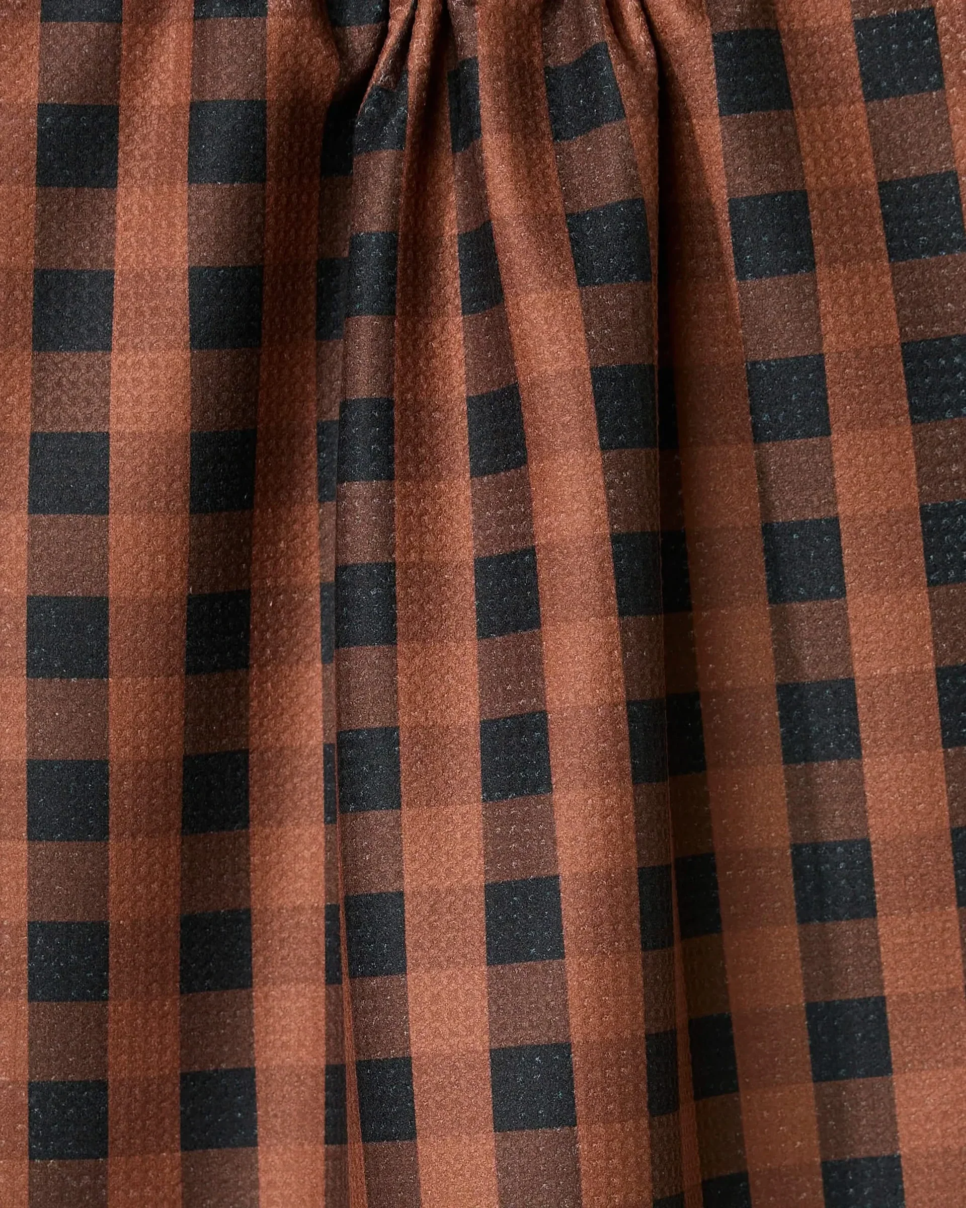 Geometry Dinner Napkin Set: Fall Gingham