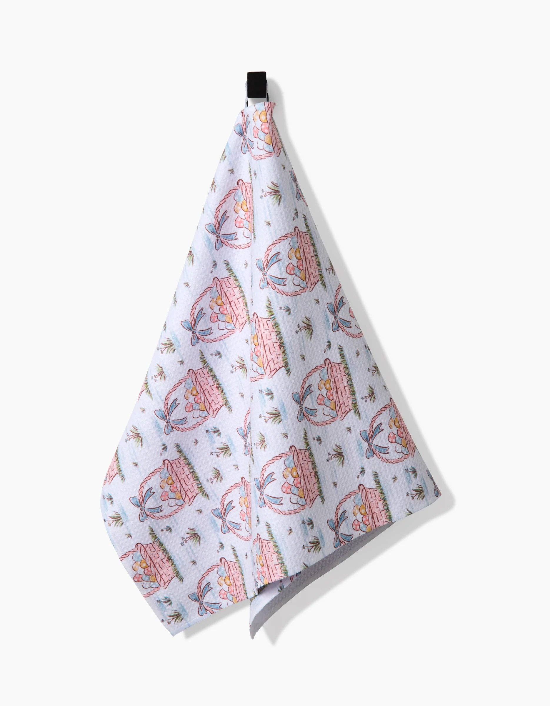 Easter Basket Bloom Tea Towel - Image 3
