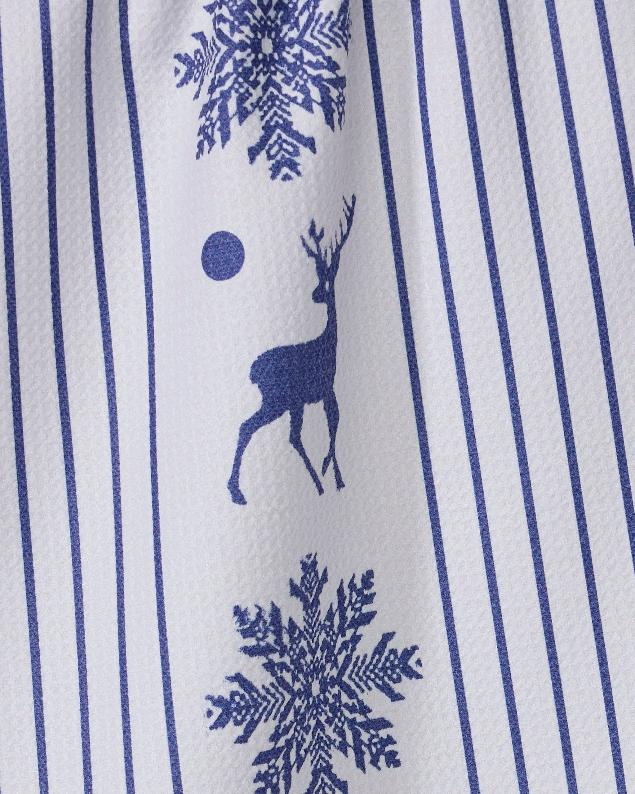 Geometry - Nordic Stag Tea Towel - Image 2