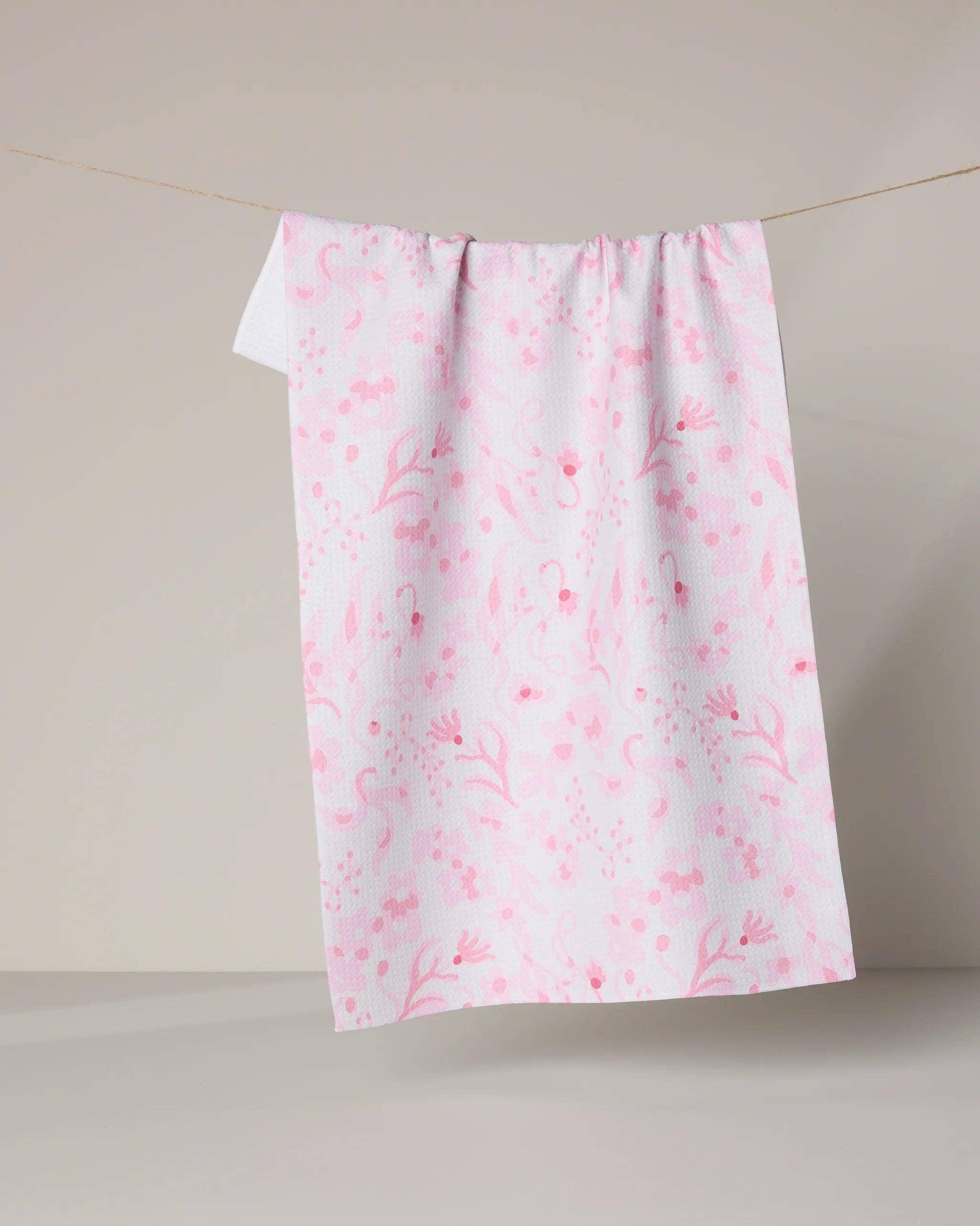 Geometry - Sweets and Florals Tea Towel