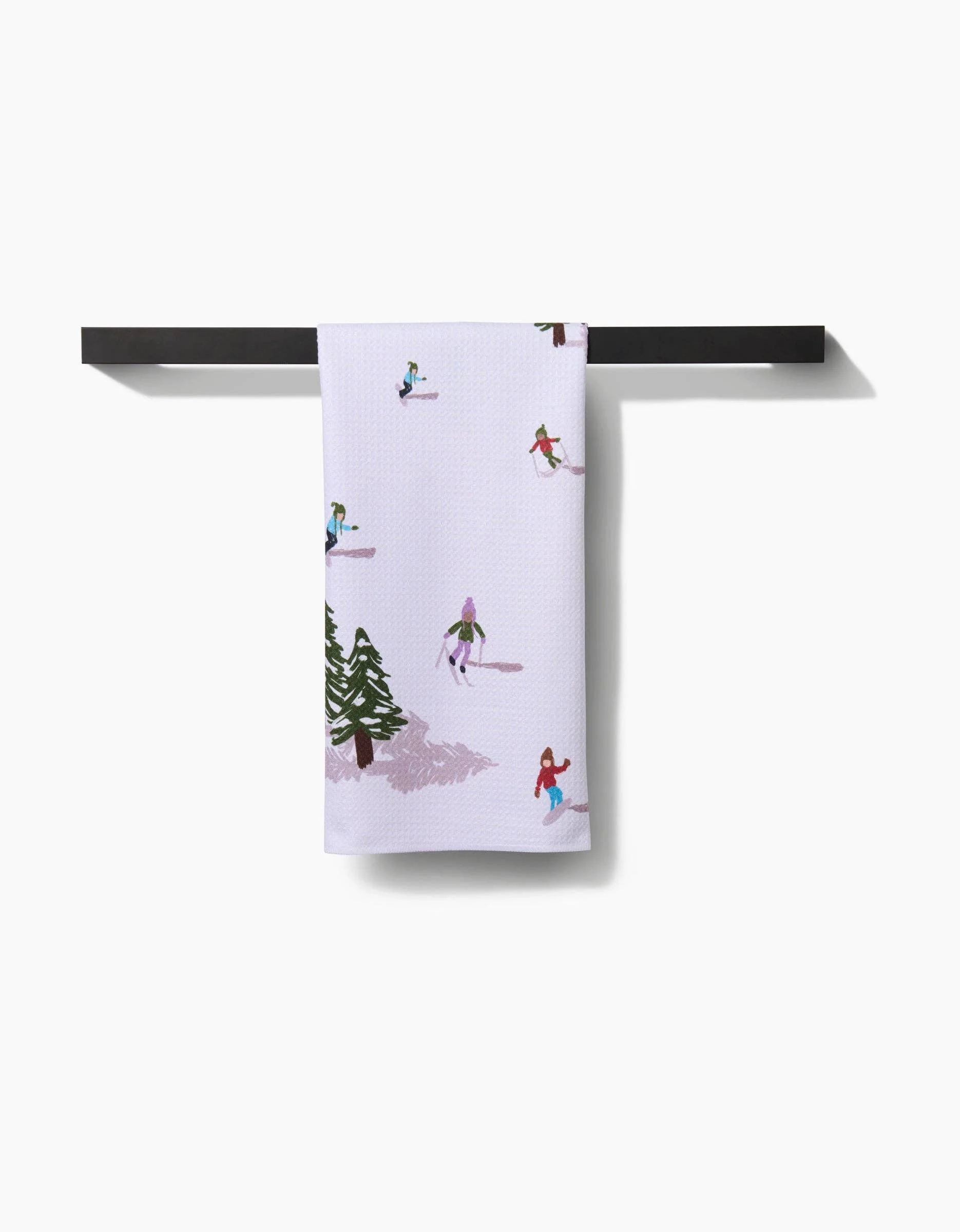 Geometry - Winter Skiing Trip Tea Towel - Image 4