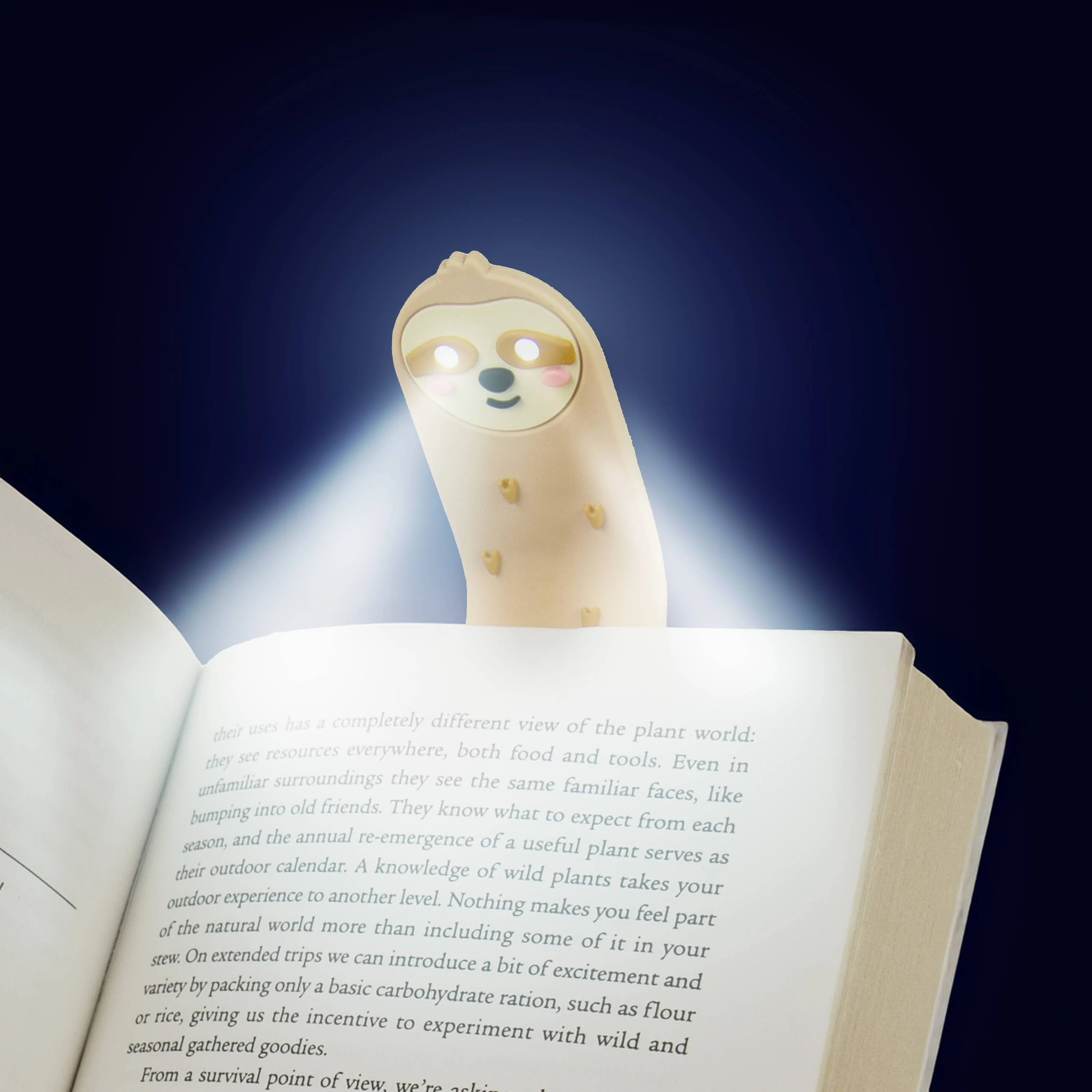 SLOTH READING LIGHT AND BOOKMARK - Image 3