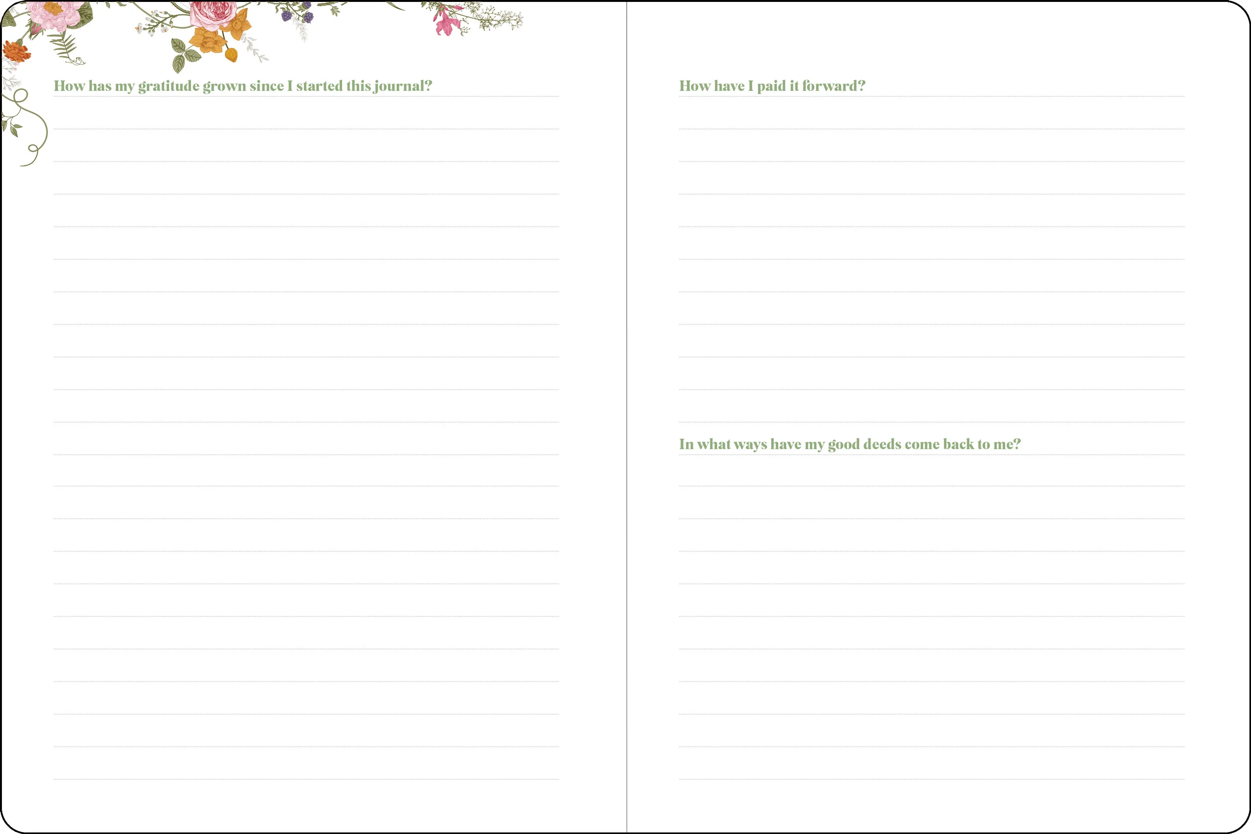 Give Thanks Journal