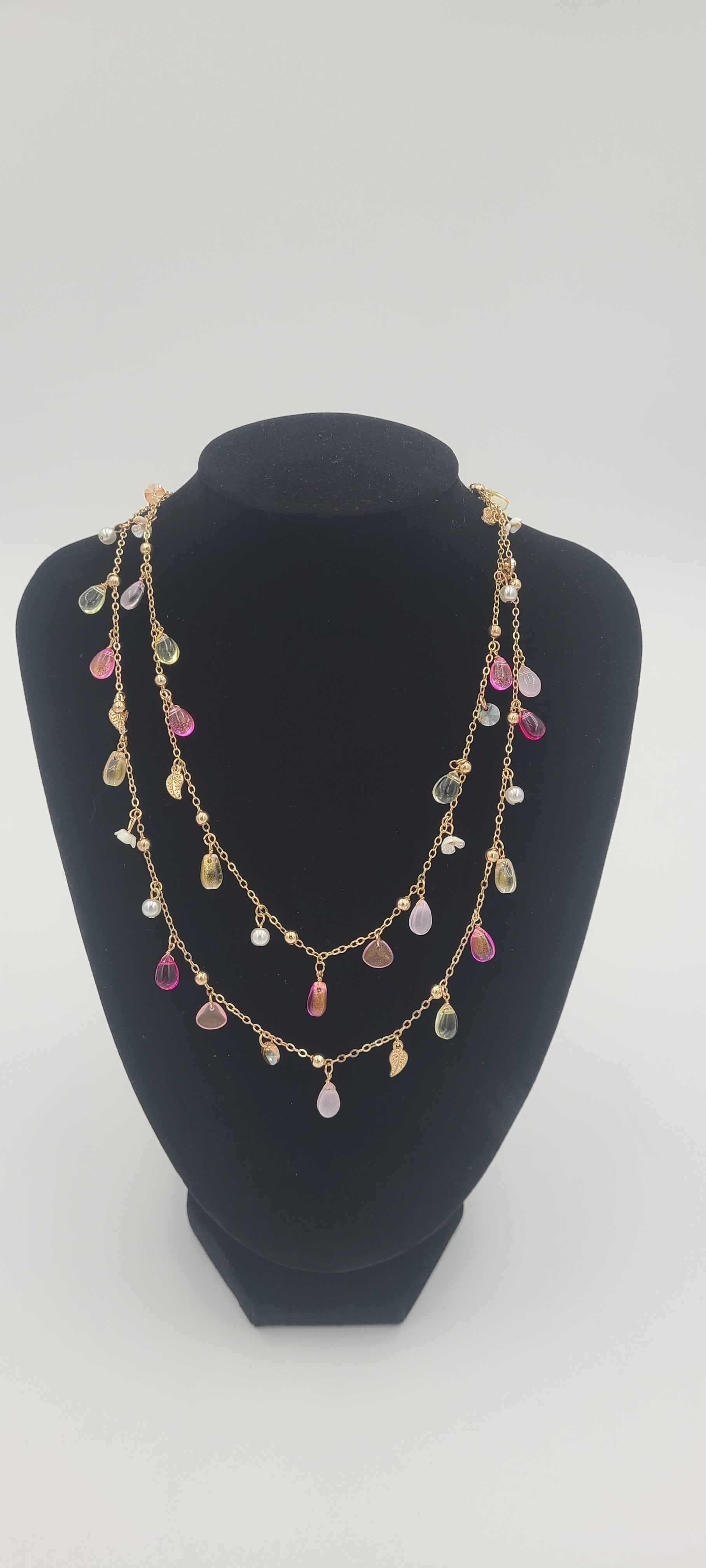 Glass Bead Necklace - Image 2