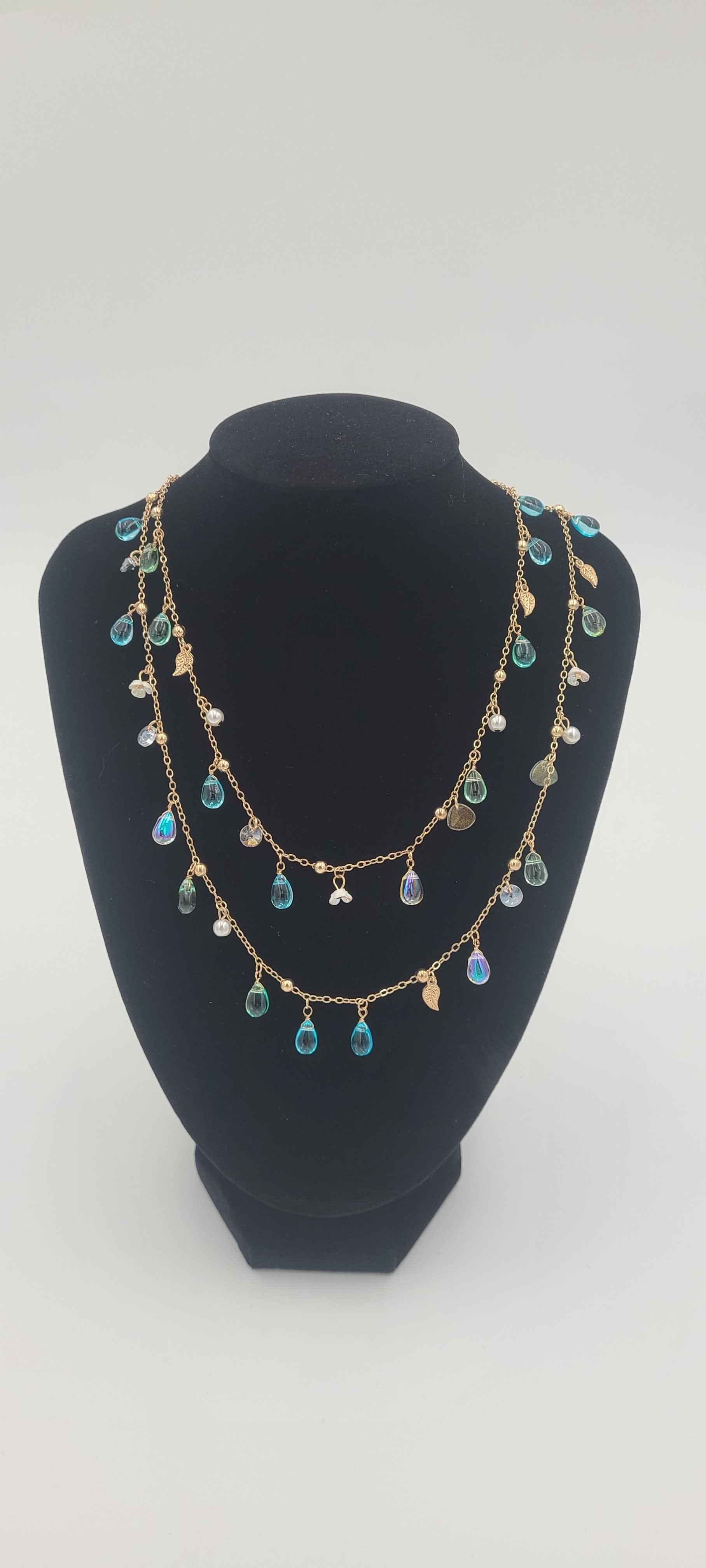 Glass Bead Necklace - Image 3