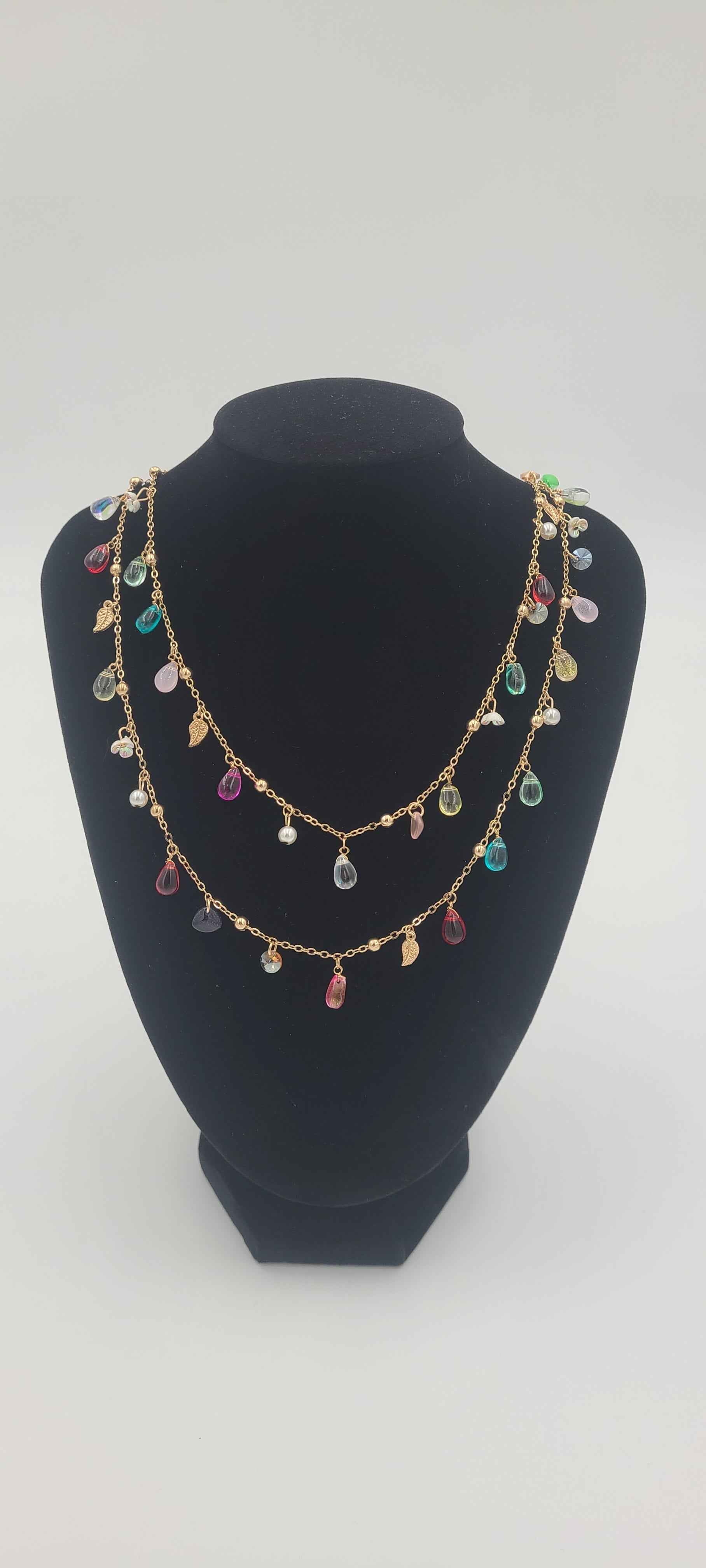 Glass Bead Necklace - Image 4