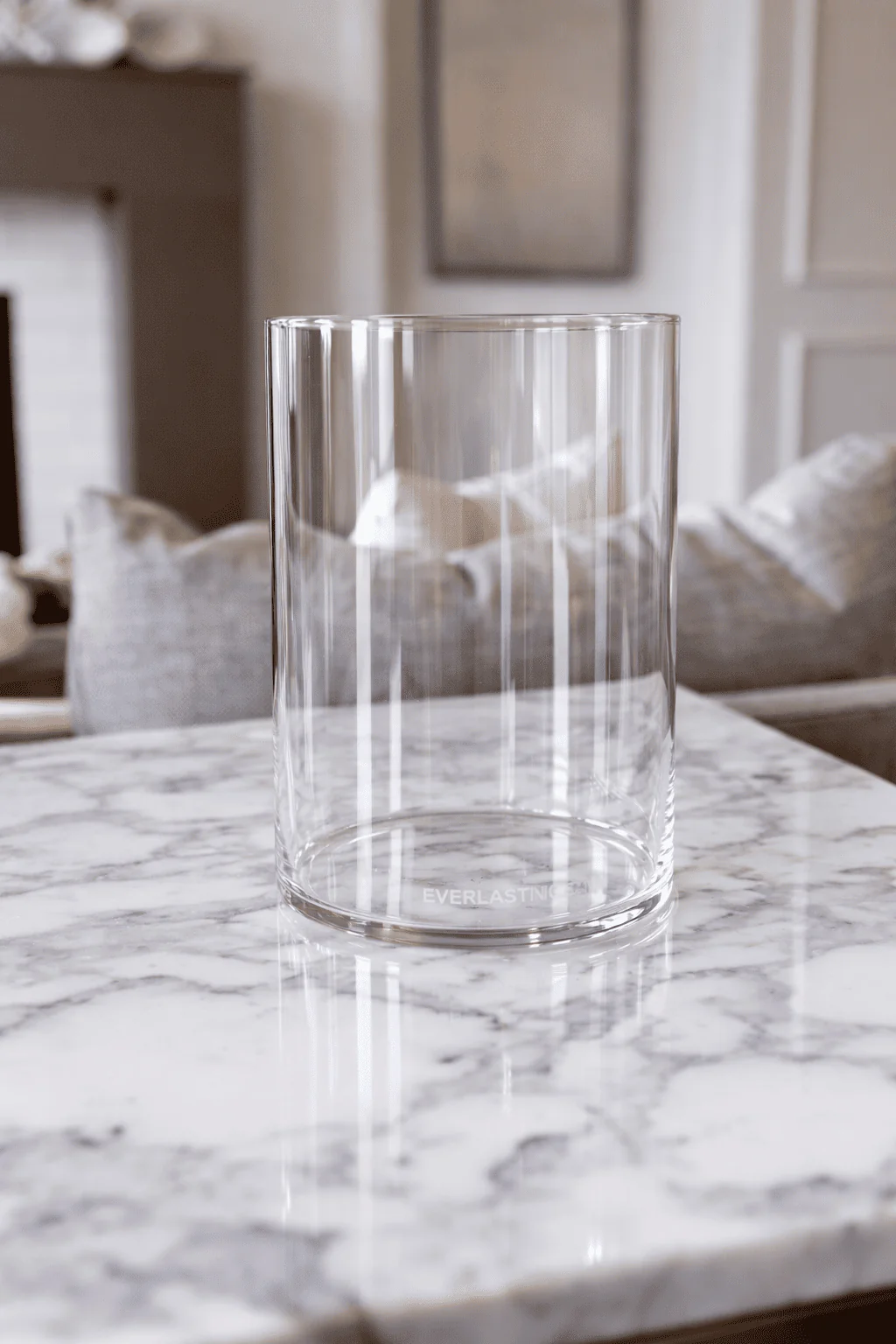Glass Hurricane Vase for Candles - Image 6