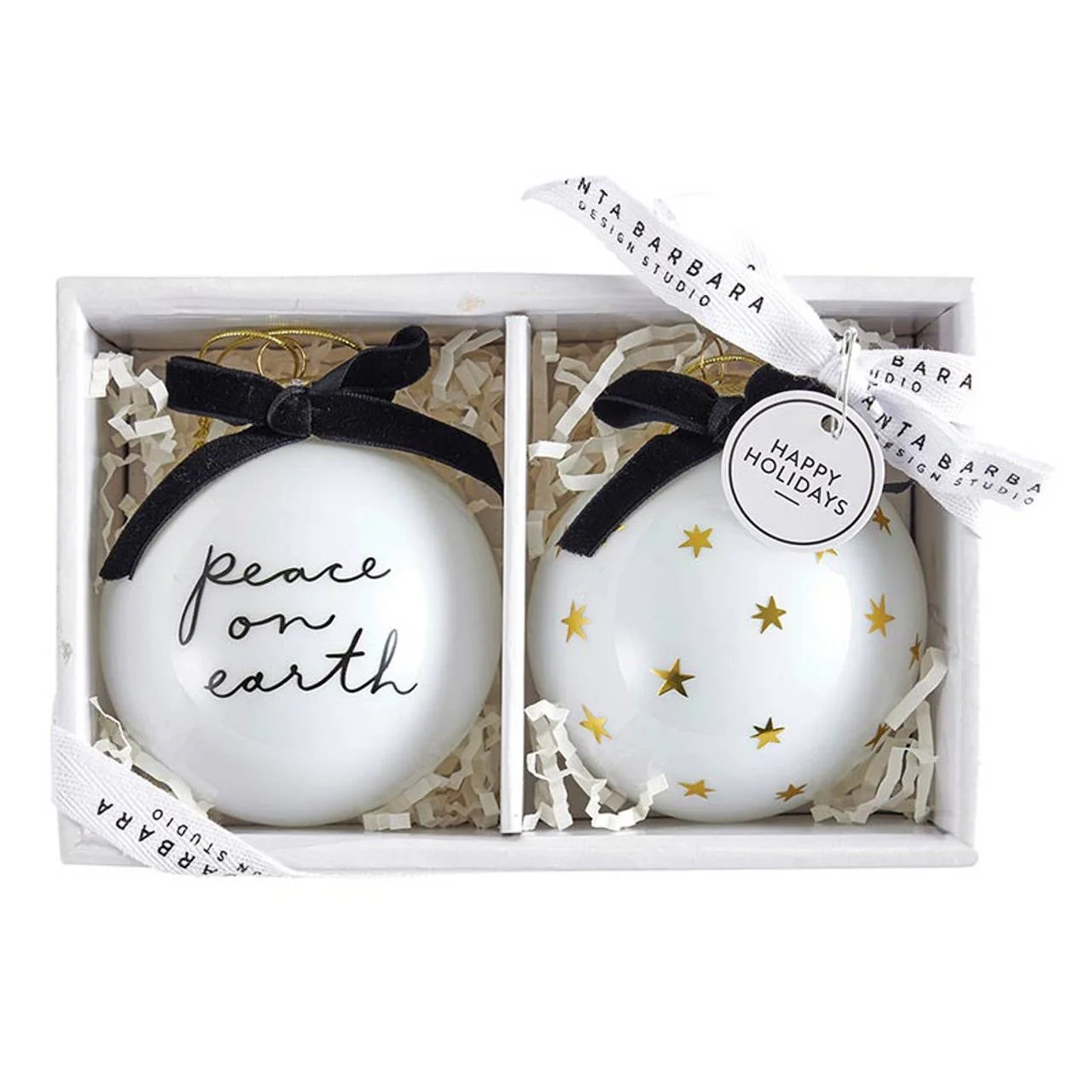 Glass Ornament - Peace on Earth - Image 2
