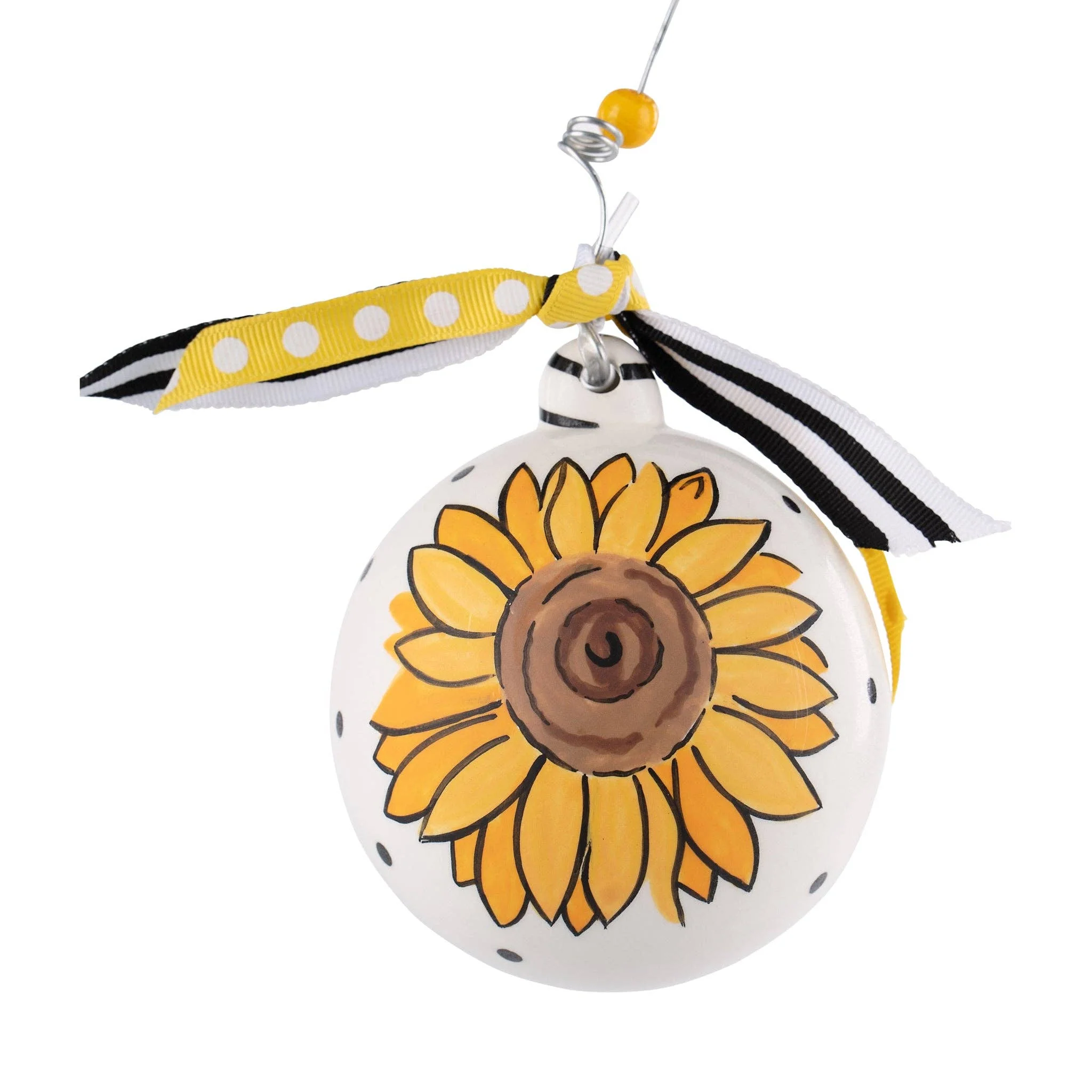 Faith Over Fear Sunflower Ornament - Image 2