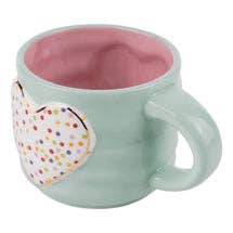Polka Dot Heart Mug - Image 2