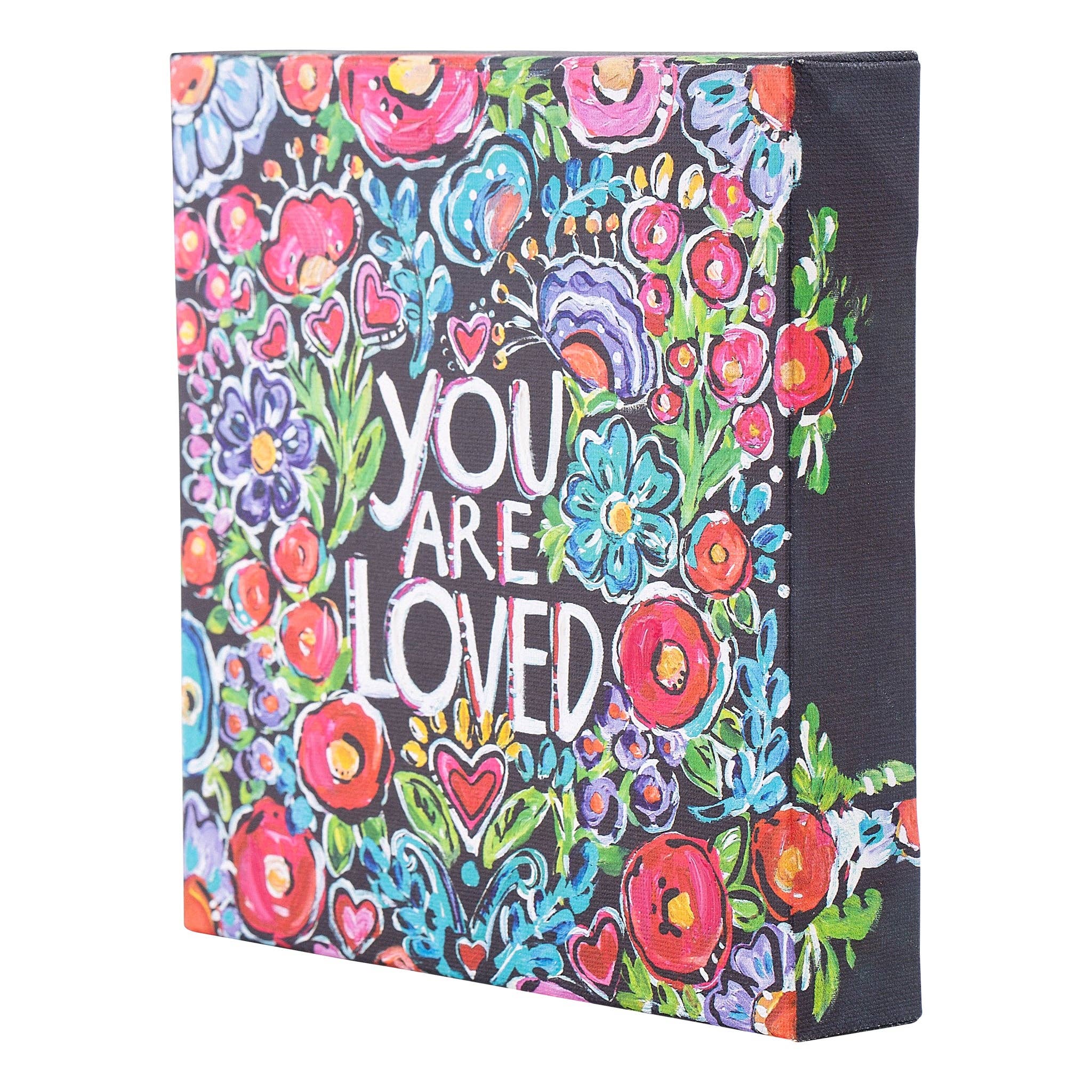 You Are Loved Flower Small Canvas - Image 2