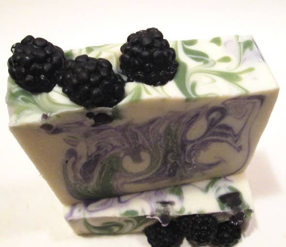 Oregon Blackberry Soap Handmade Cold Process Soap - Image 3