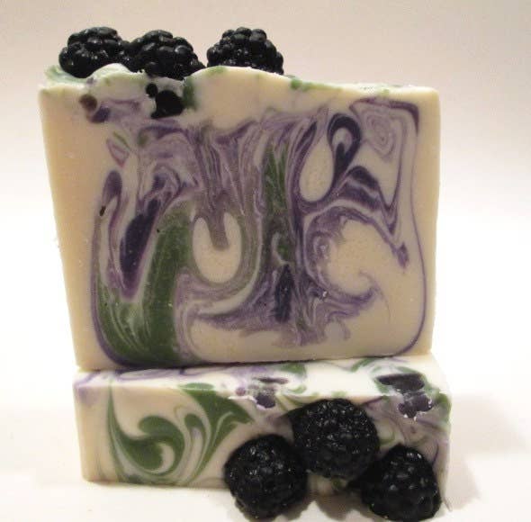 Oregon Blackberry Soap Handmade Cold Process Soap - Image 5