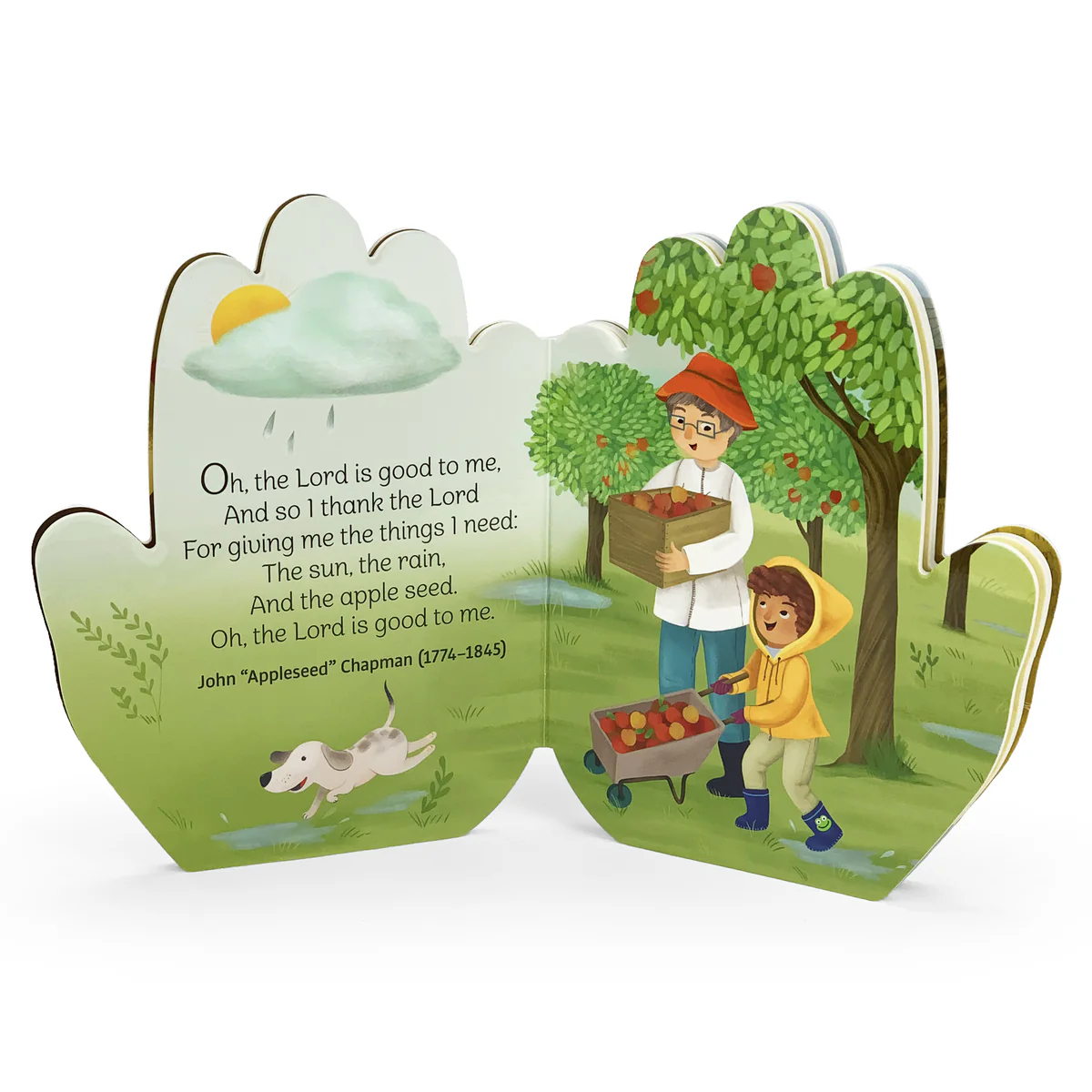 God is Good Praying Hands Shaped Board Book - Image 2