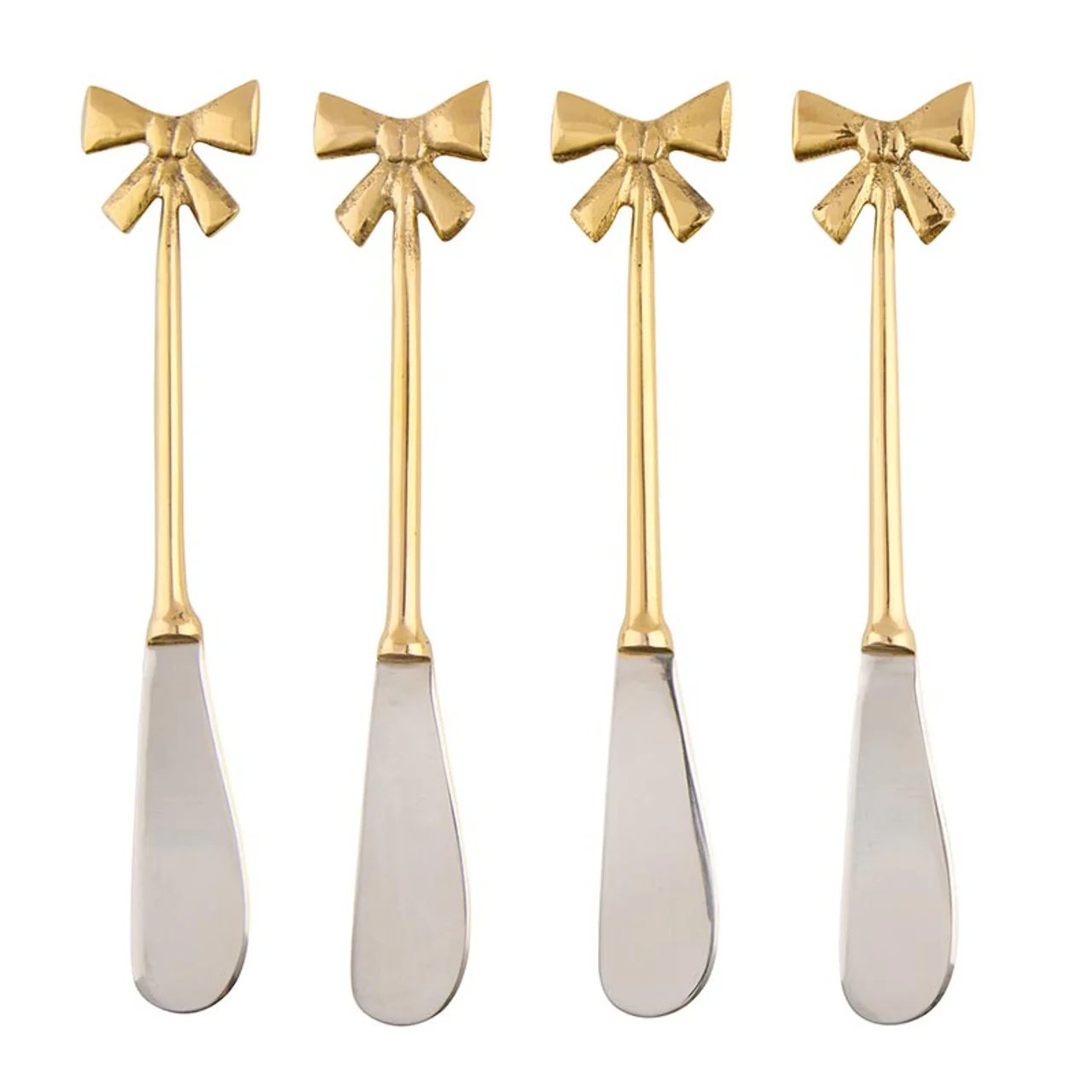 Gold Bow Spreader - Set of 4