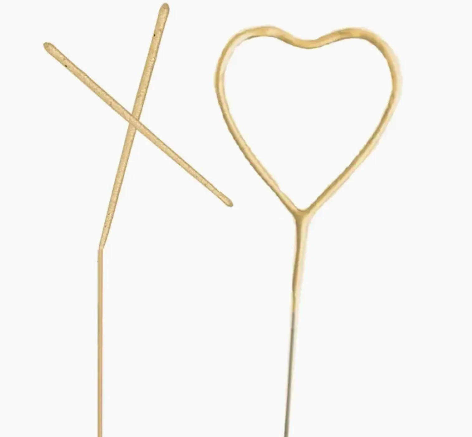 Gold XO Party Sparkler