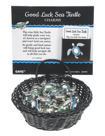 Good Luck Sea Turtle Pocket Charm