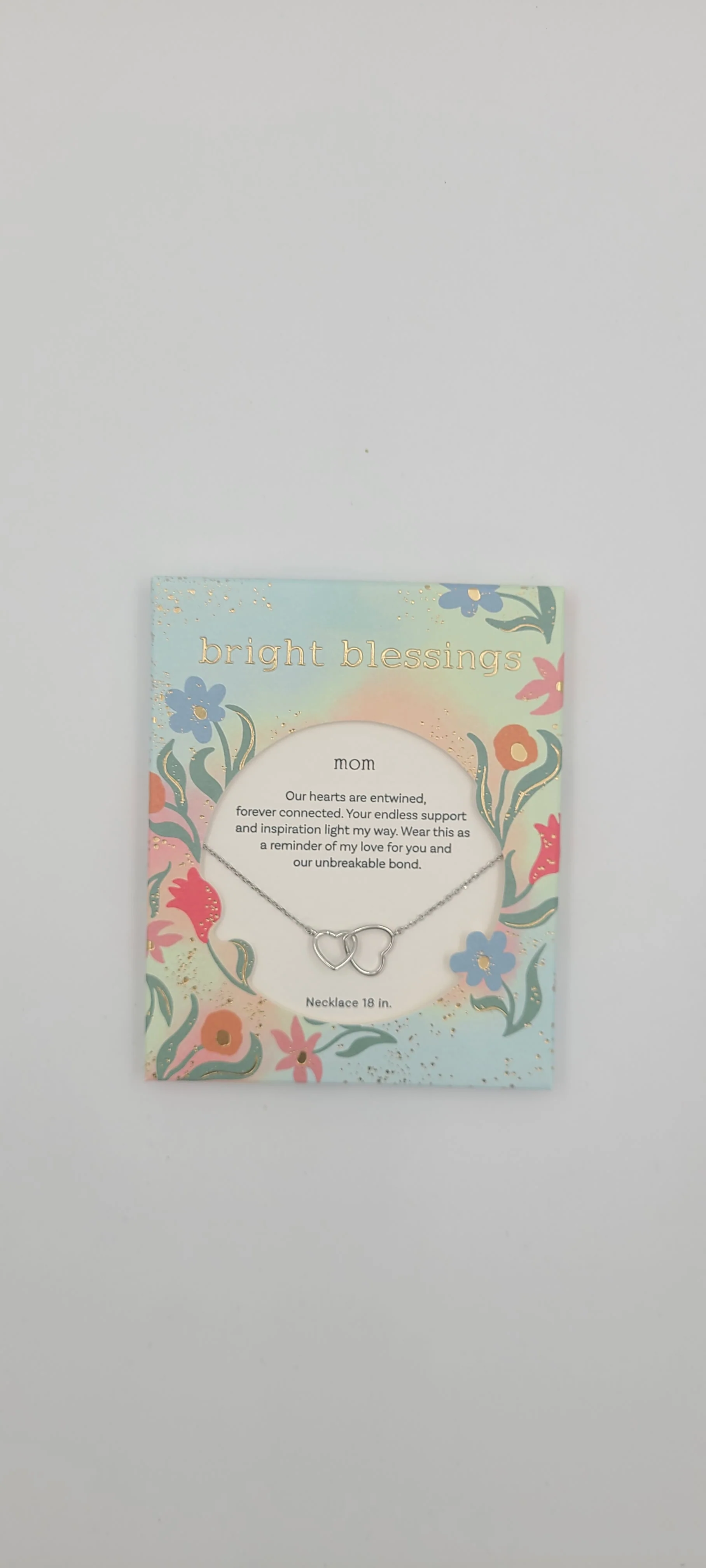 Mom Heart Necklace - Bright Blessings