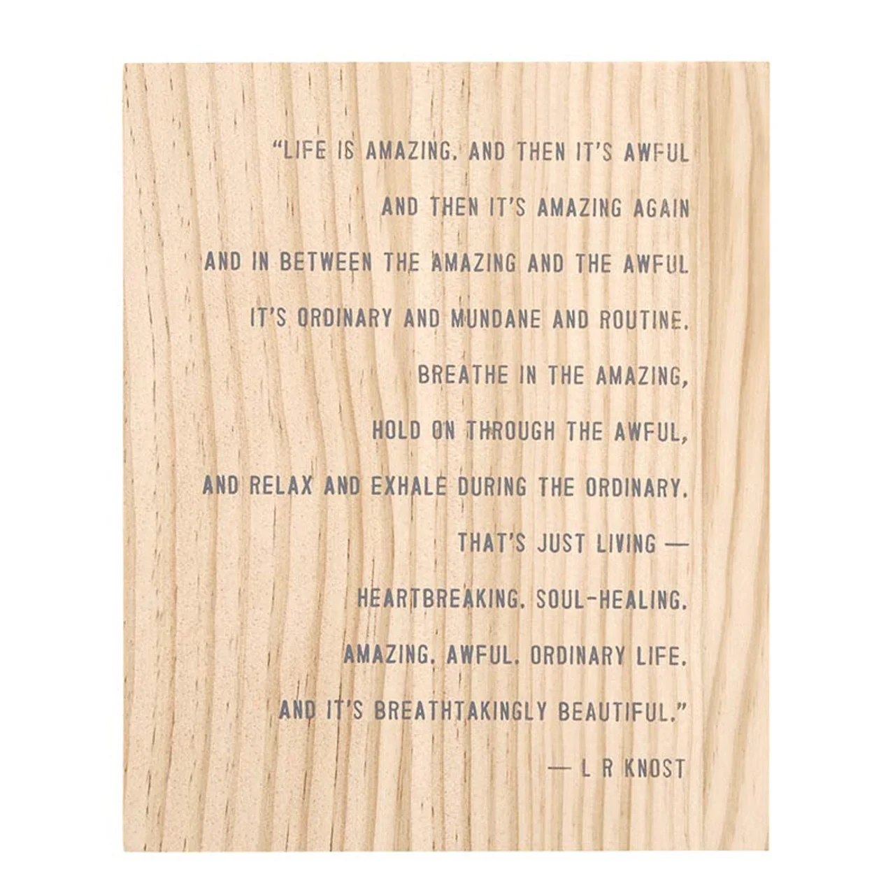 Greeting Card Set with Wood Box-Life is Amazing-Set of 10