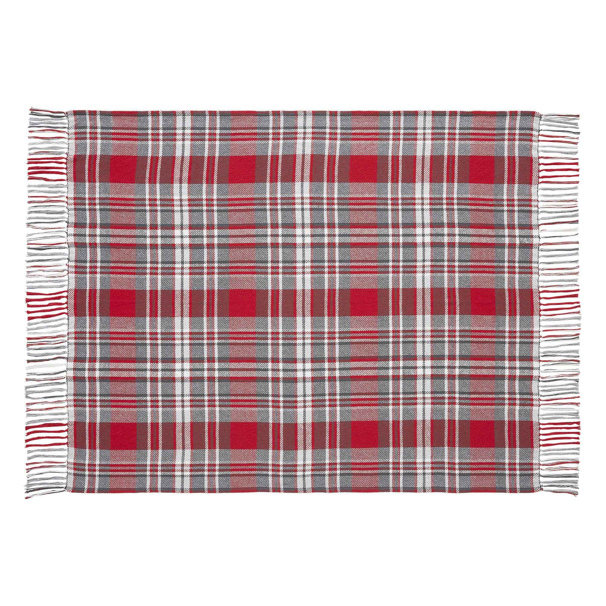 Gregor Plaid Woven Throw 50x60 - Image 2