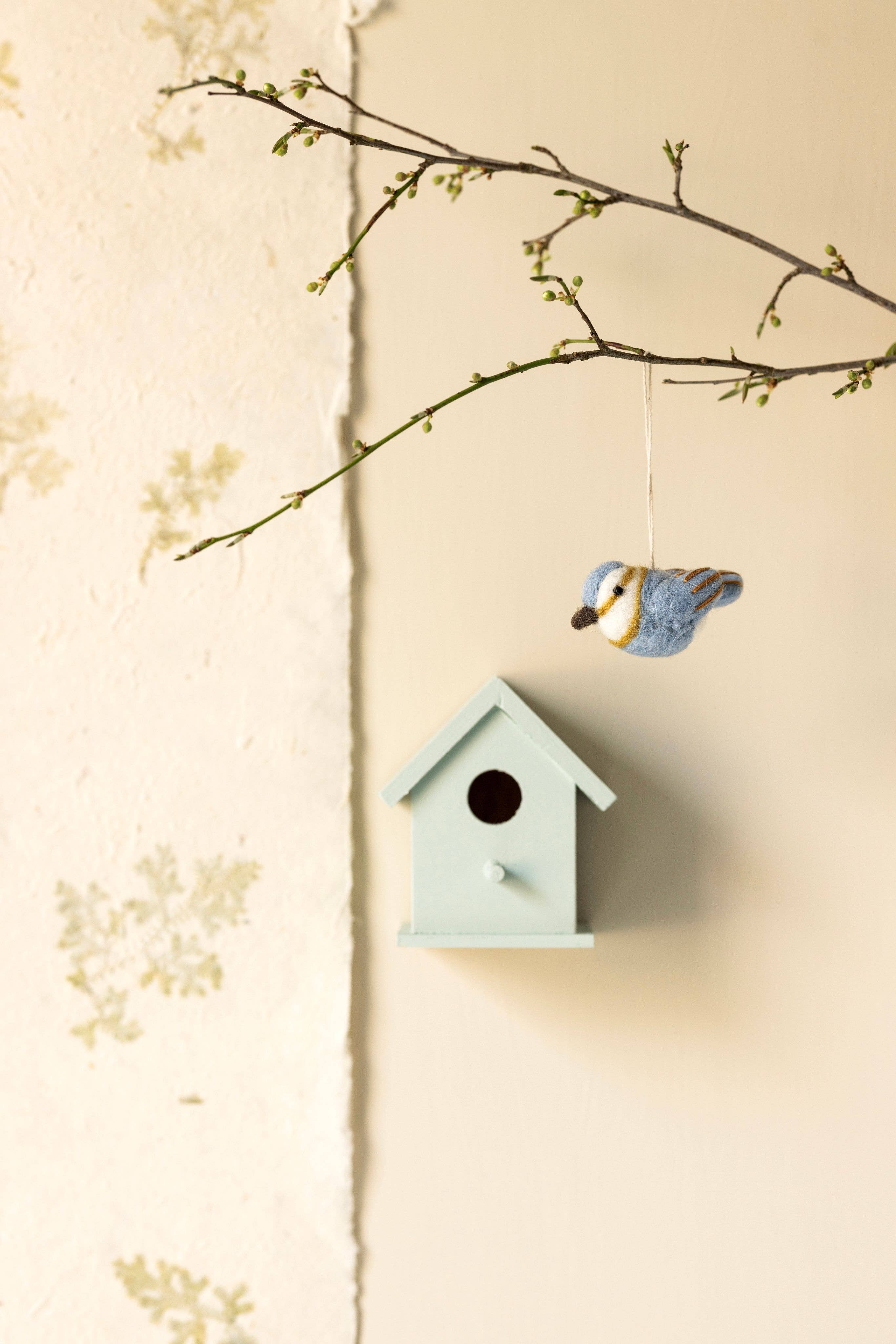 Gry and Sif - Spinus Bird - Blue - Image 2