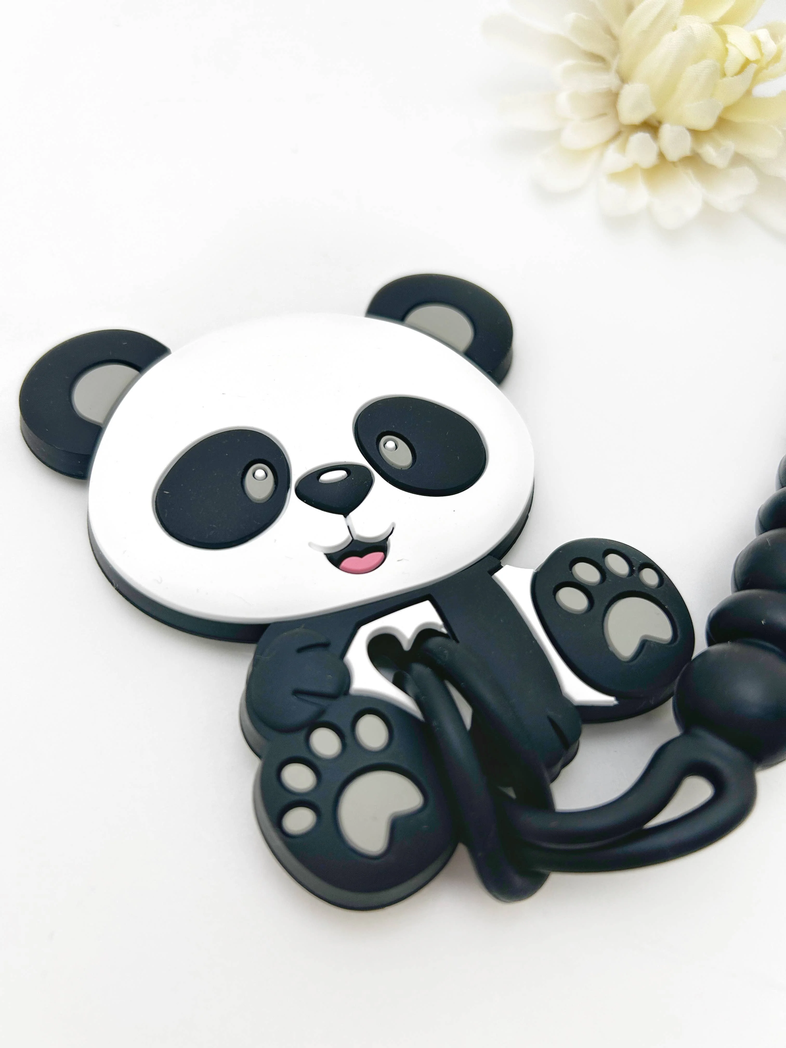 Adorable Panda Silicone Teether - Image 3