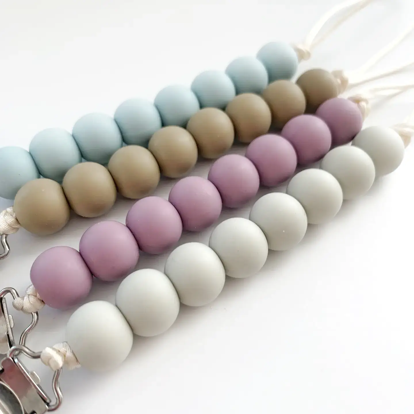 Gummy Chic Silicone Pacifier Holder Clip - Image 10