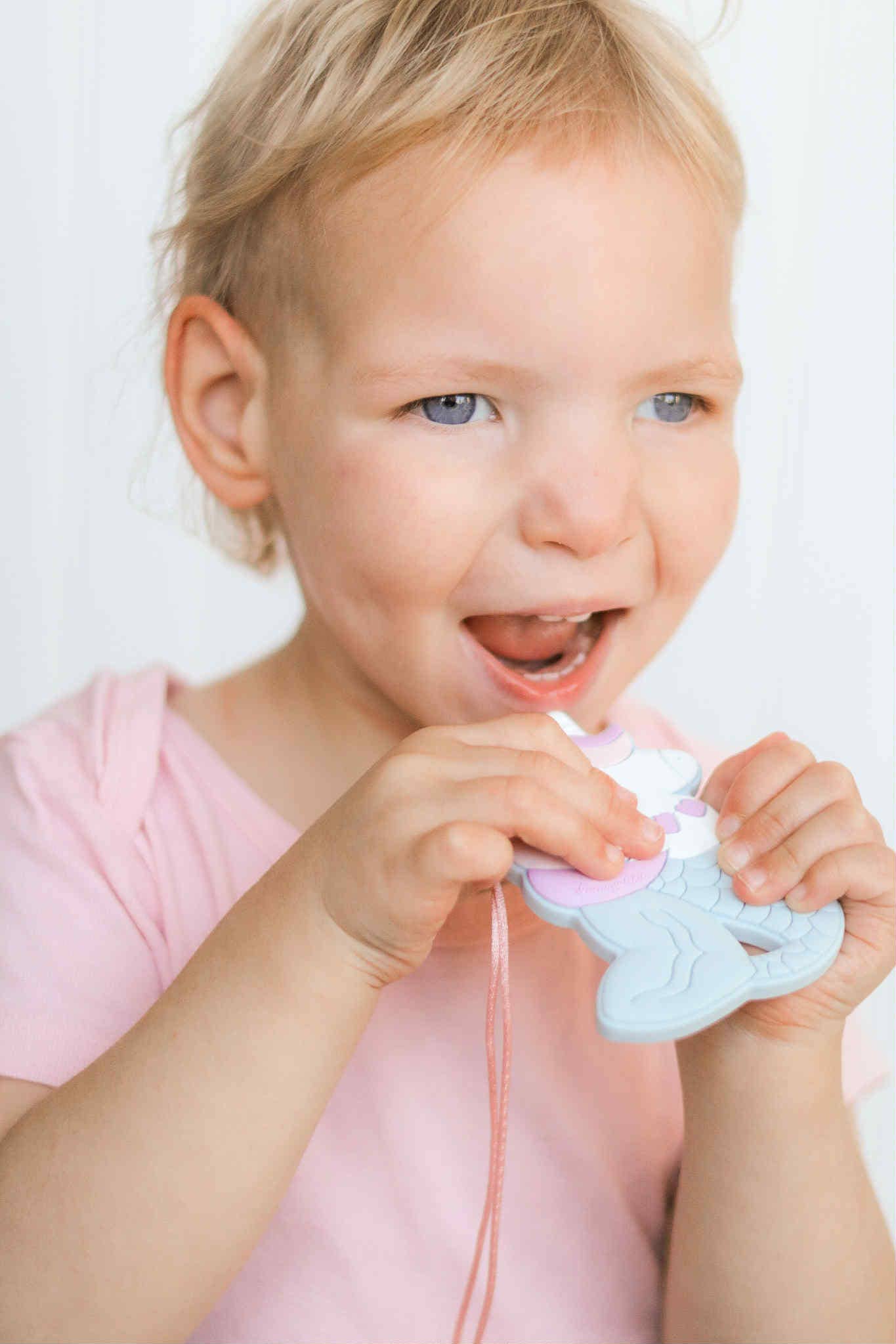 Mermicorn Baby Teether Toy and Sensory Chew - Image 13