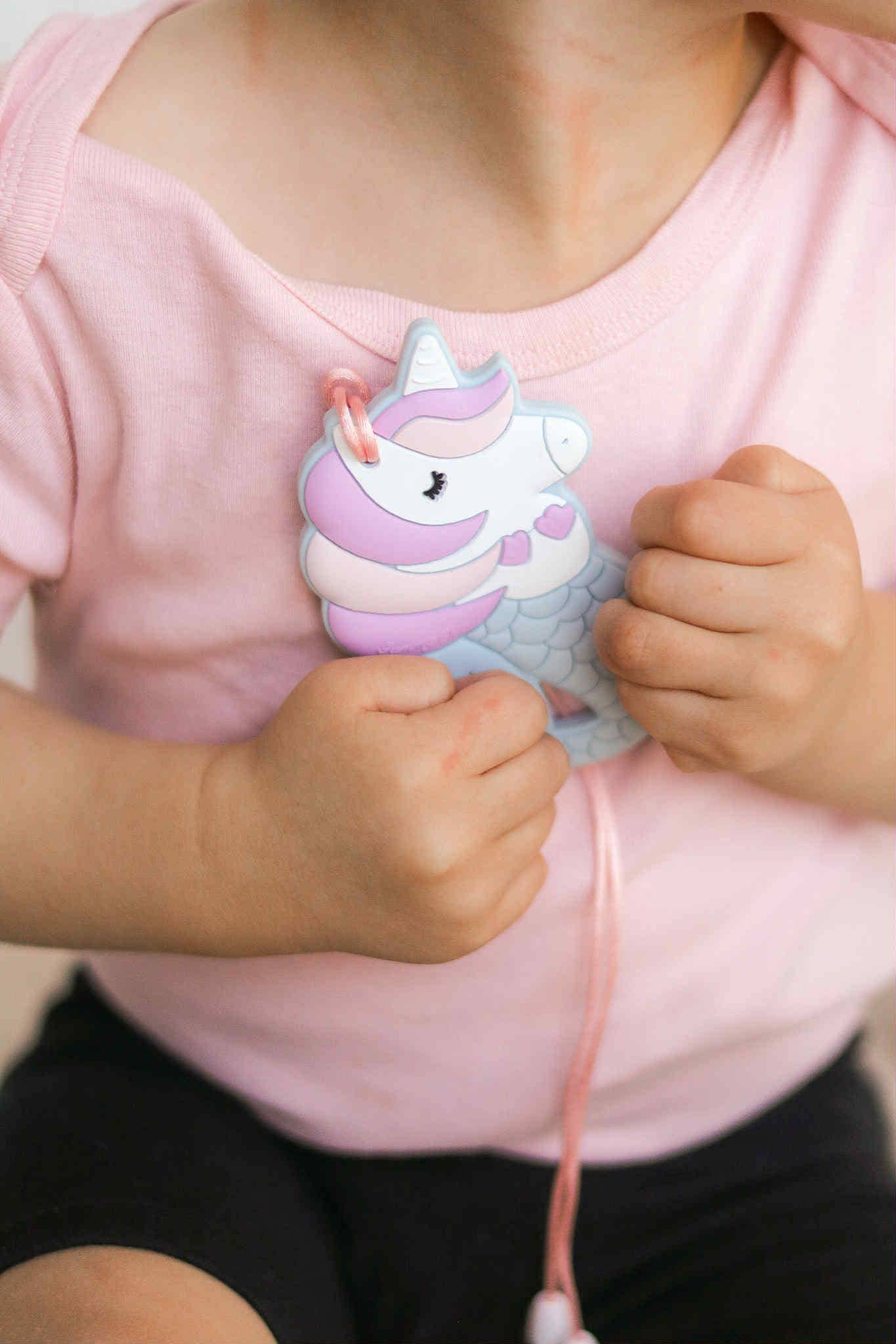 Mermicorn Baby Teether Toy and Sensory Chew - Image 8