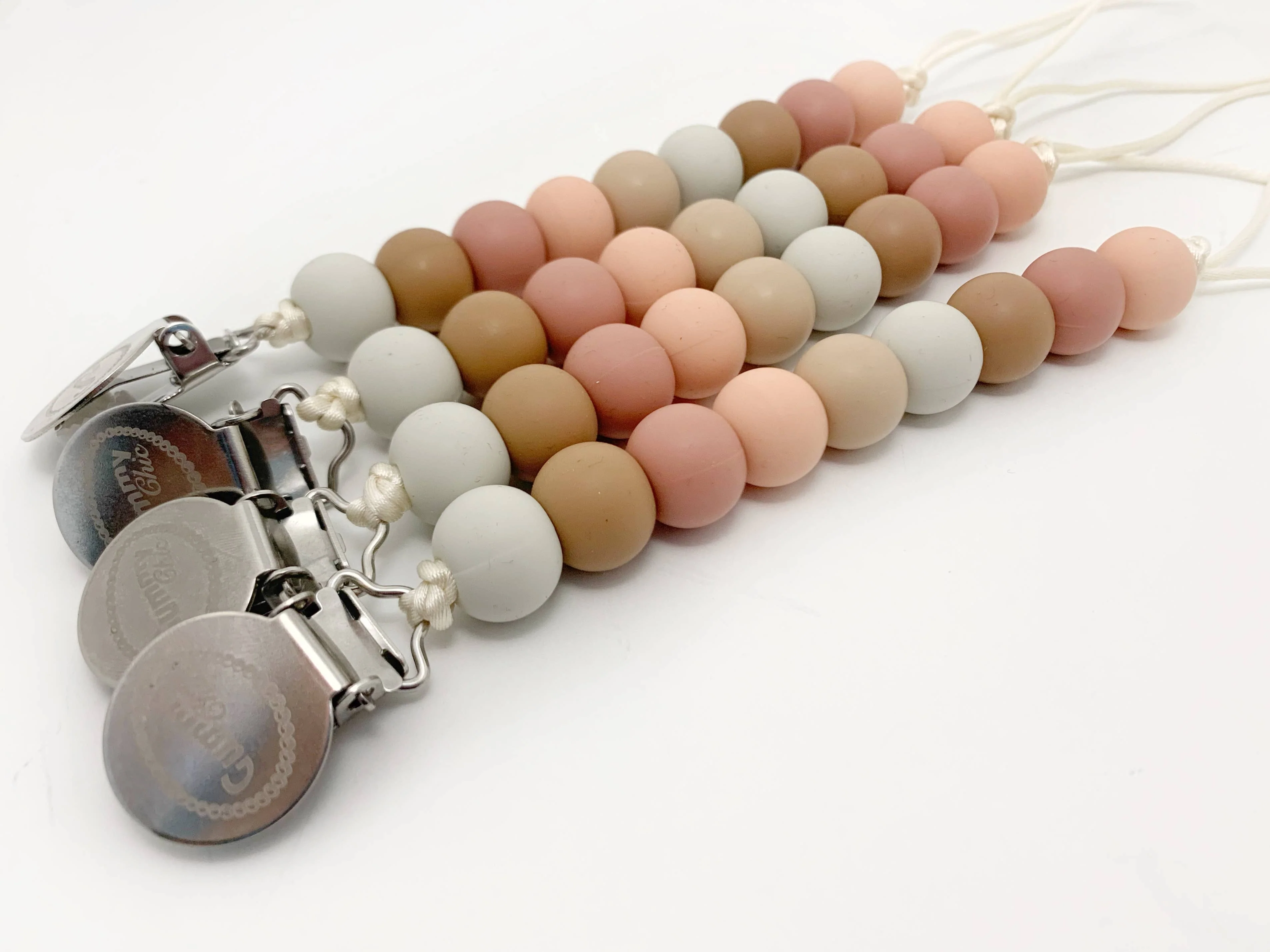 Sienna Pacifier Clip  Silicone Dummy Holder - Image 7