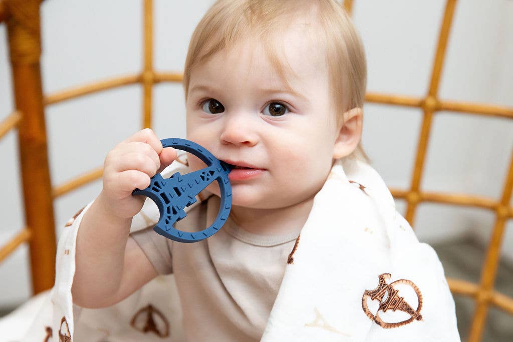 Vintage-inspired Paris Tower Teether - Image 3