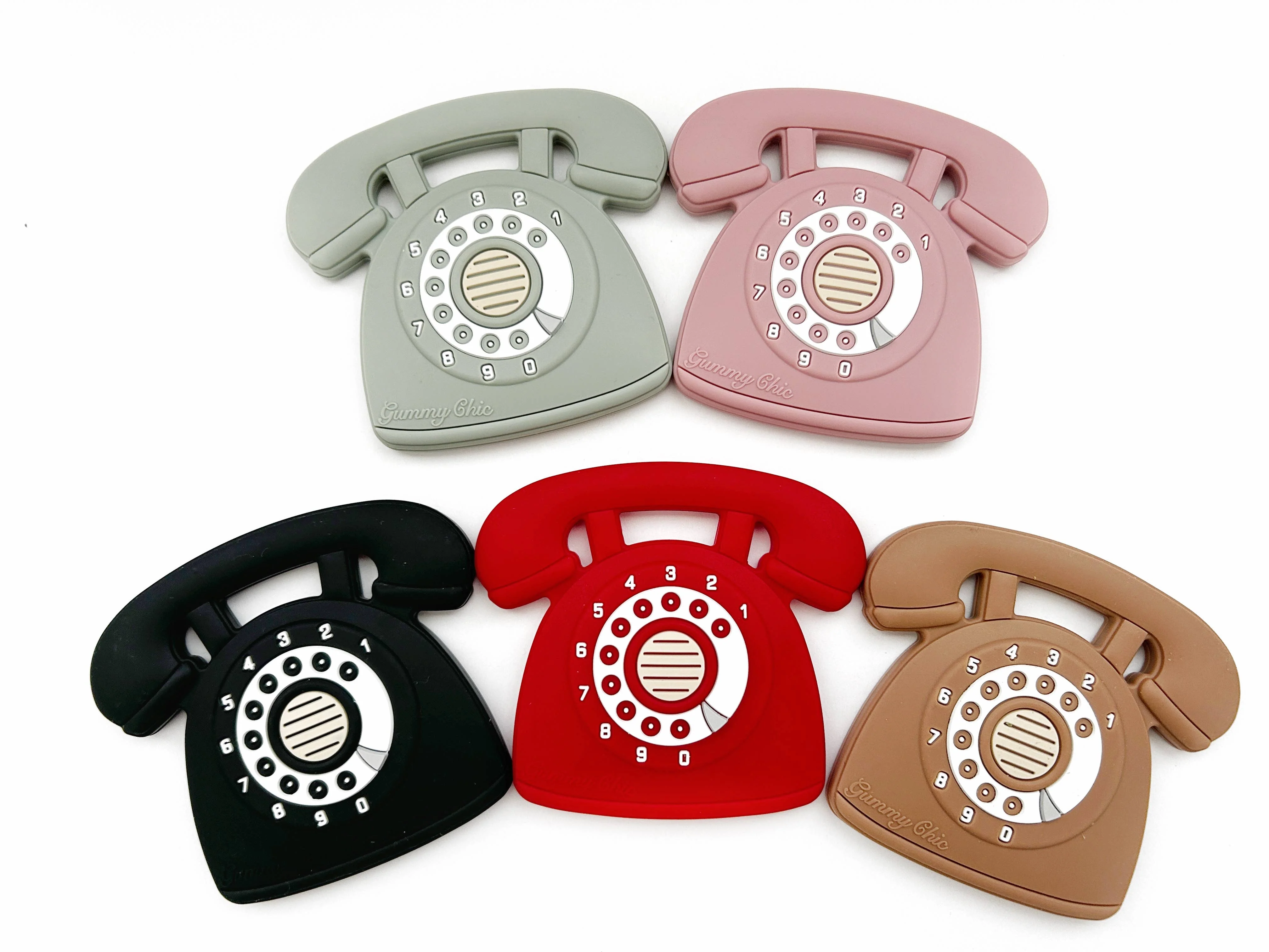 Vintage Phone Teether Toy for Teething Babies -Fun Baby Gift - Image 6