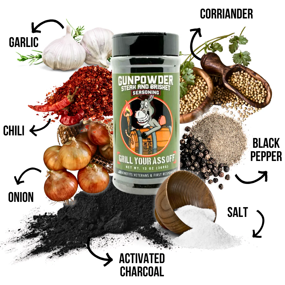 Gunpowder Steak & Brisket Seasoning™ - Beef, Grilling, Spice - Image 2