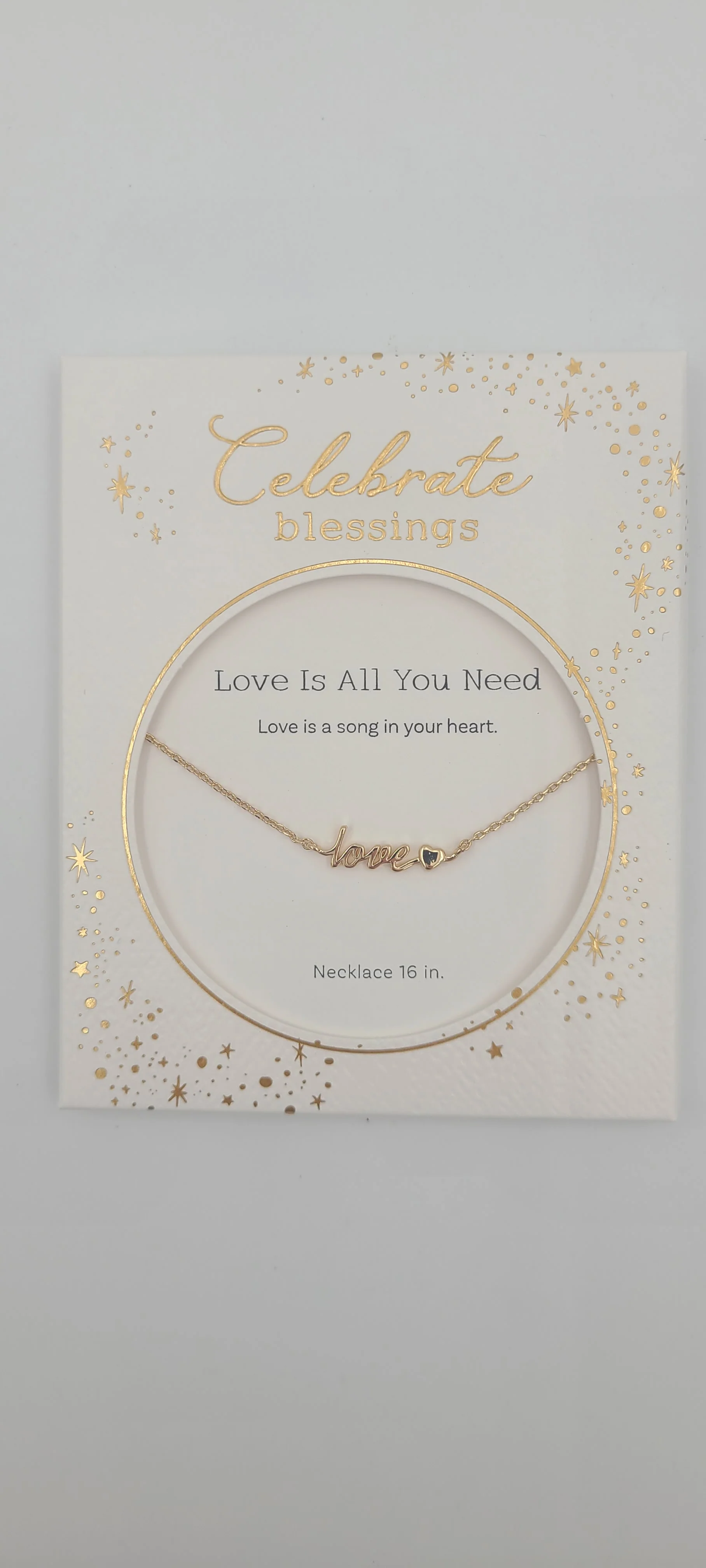 Love Is All You Need Necklace - Celebrate Blessings - Image 2