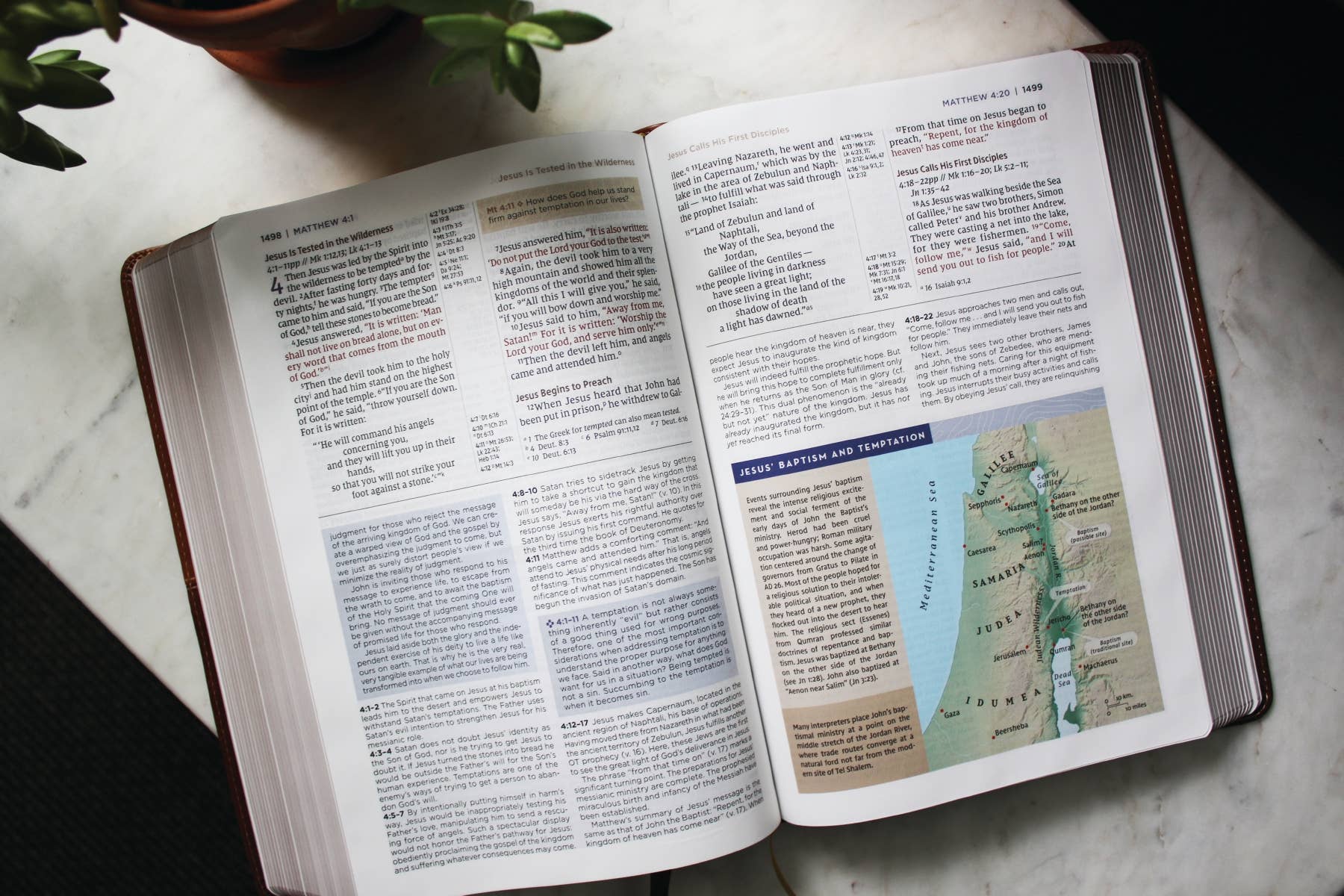 NIV Application Bible Leathersoft Red Letter Comfort Edition - Image 5