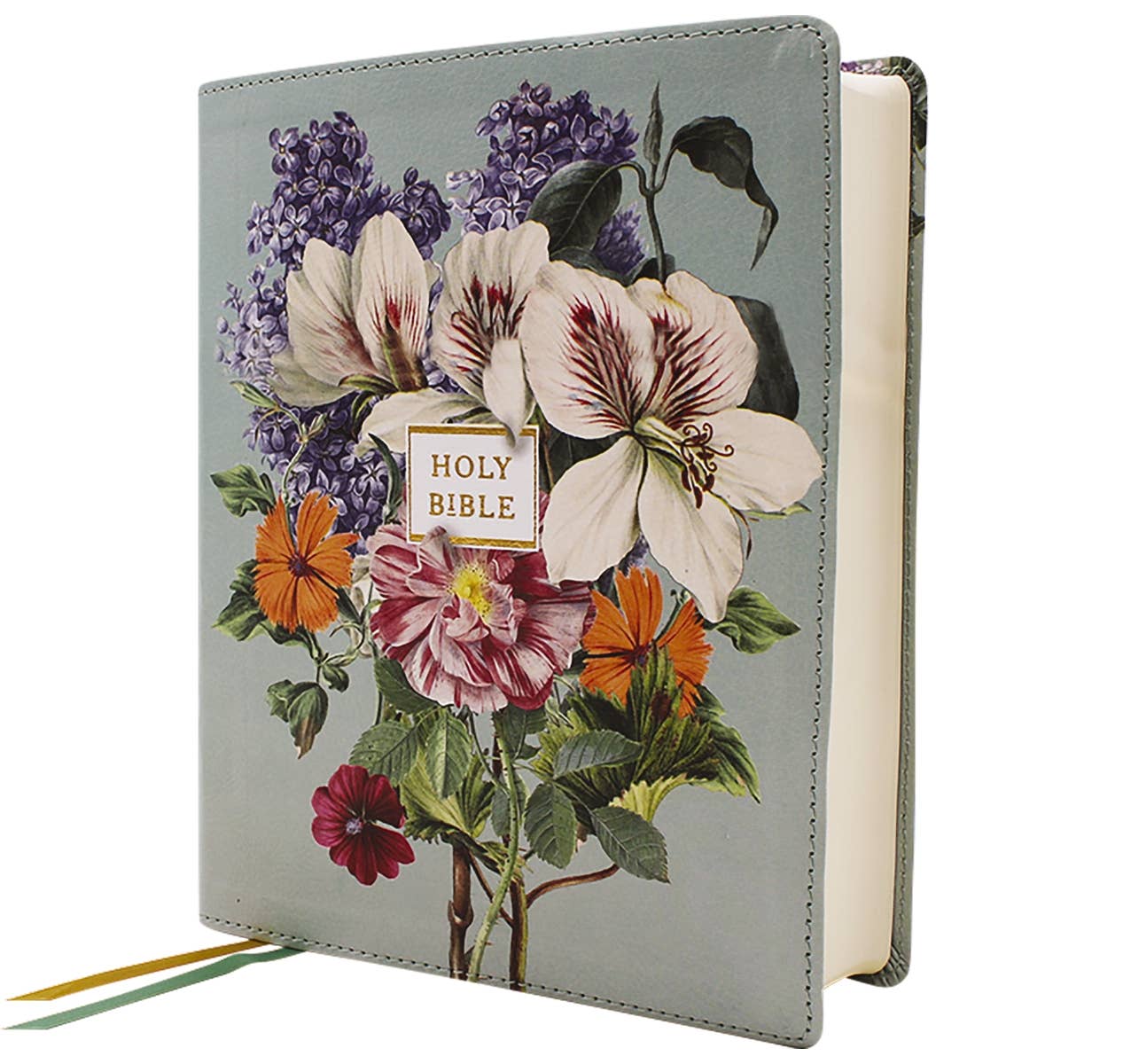 Bible LP Leathersoft Sage Floral - Image 10