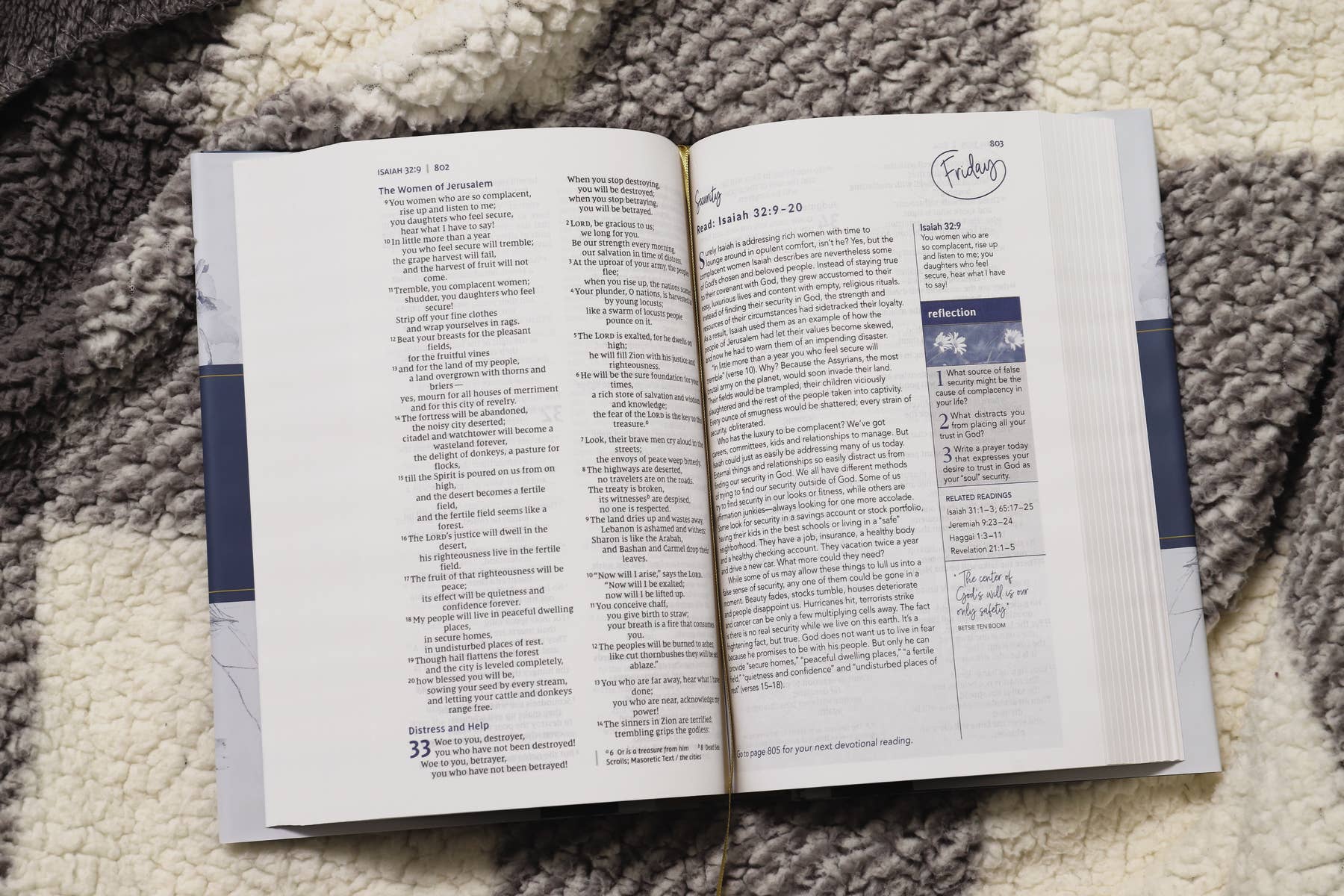 NIV Women's Devotional Bible Hardcover - Image 6