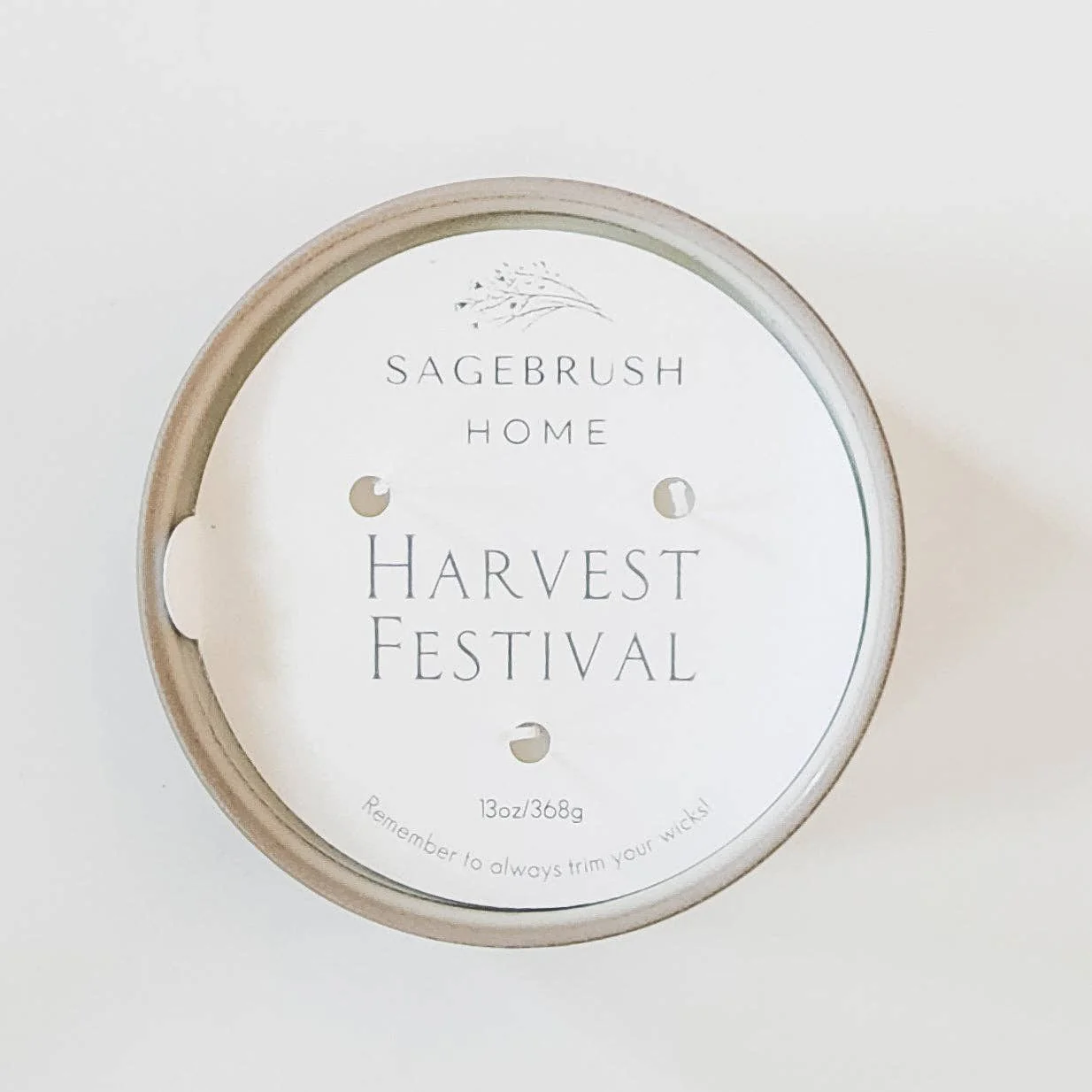 Harvest Festival Fall Candle