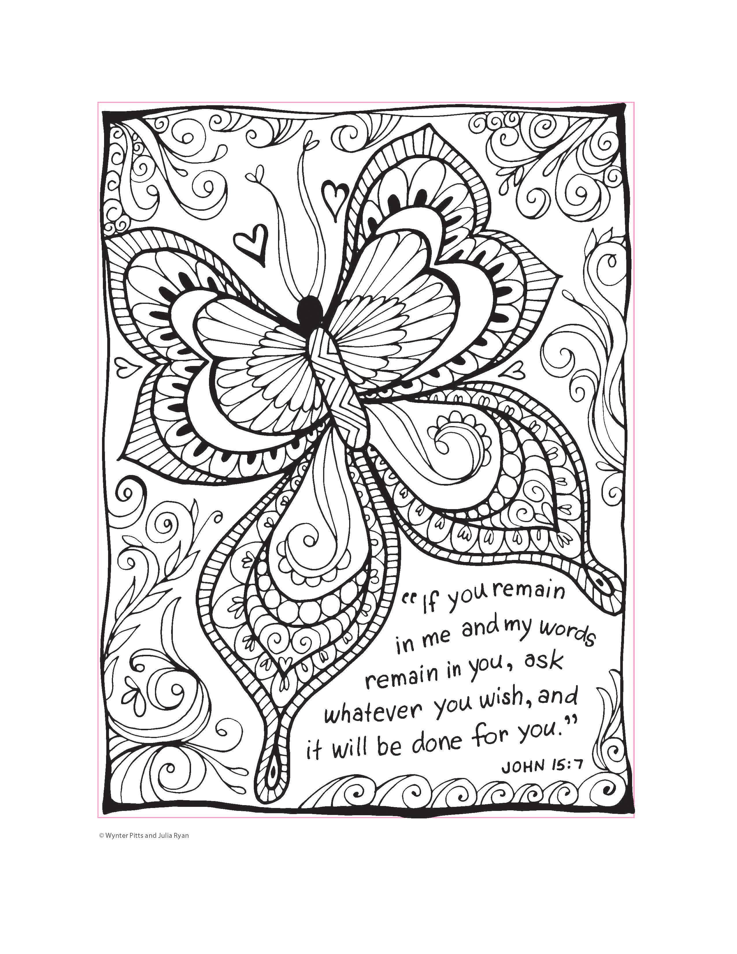 You're God's Girl Coloring Book - Image 4