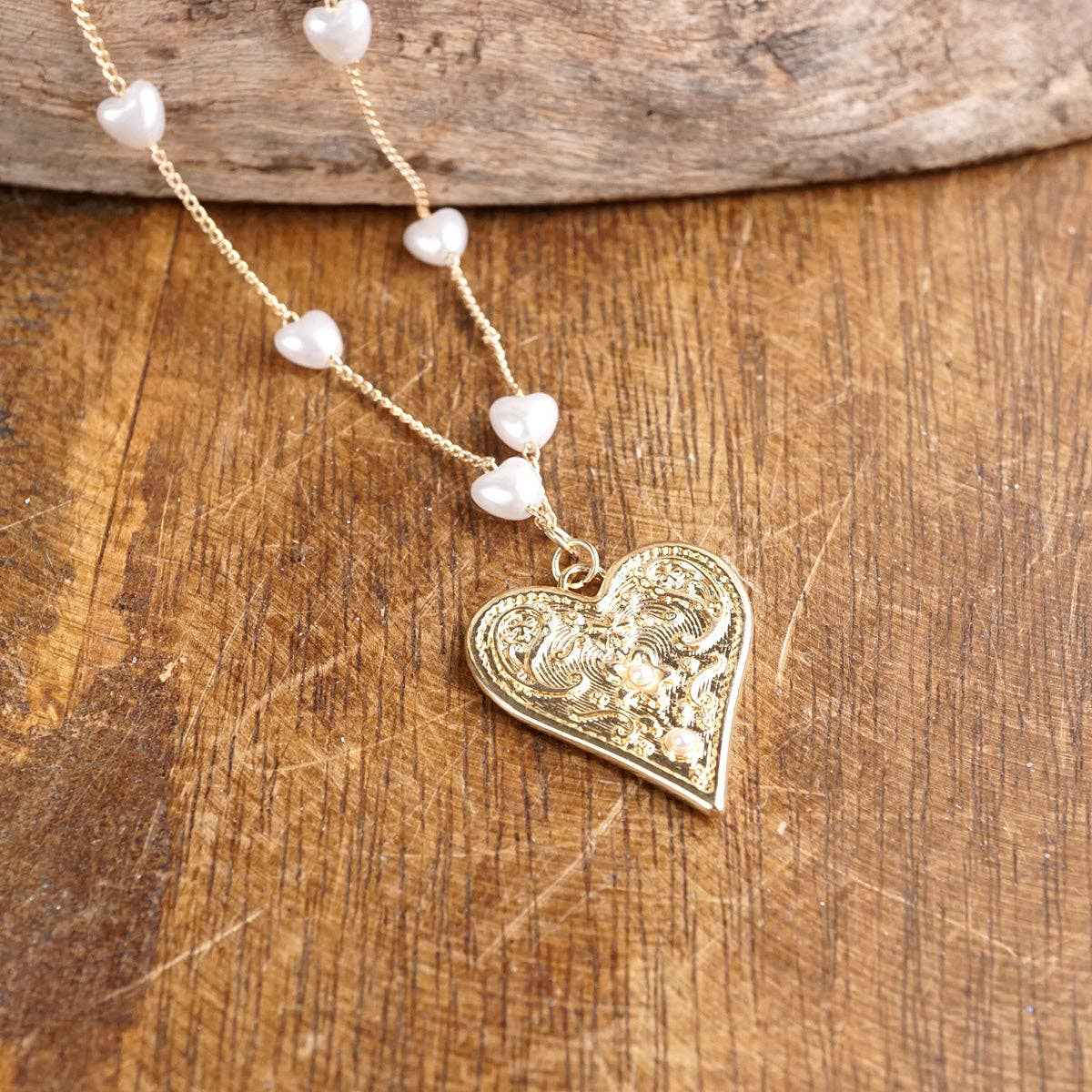 Pearl Station Long Necklace - Image 3