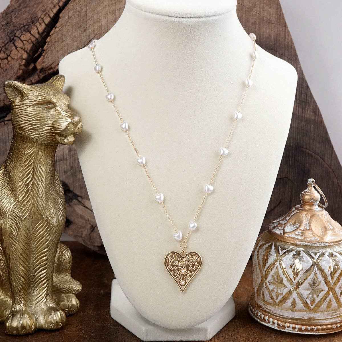 Pearl Station Long Necklace - Image 4