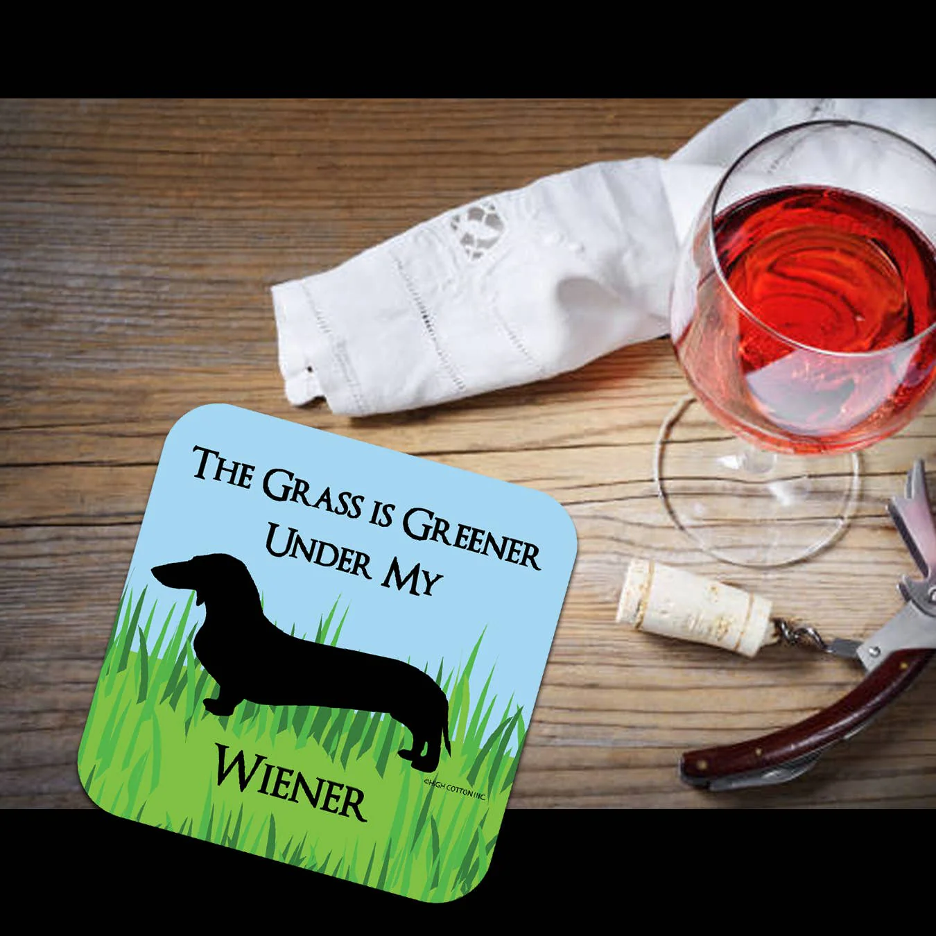 Grass Is Greener Coaster - Image 2