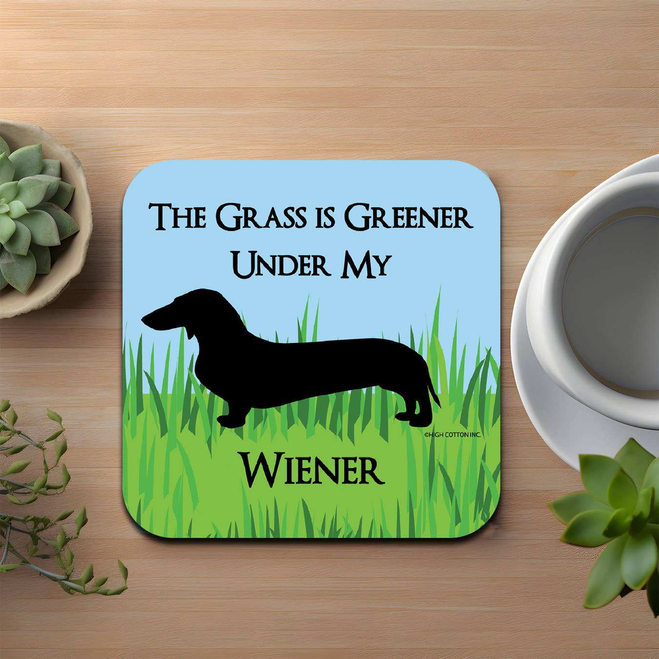 Grass Is Greener Coaster - Image 3