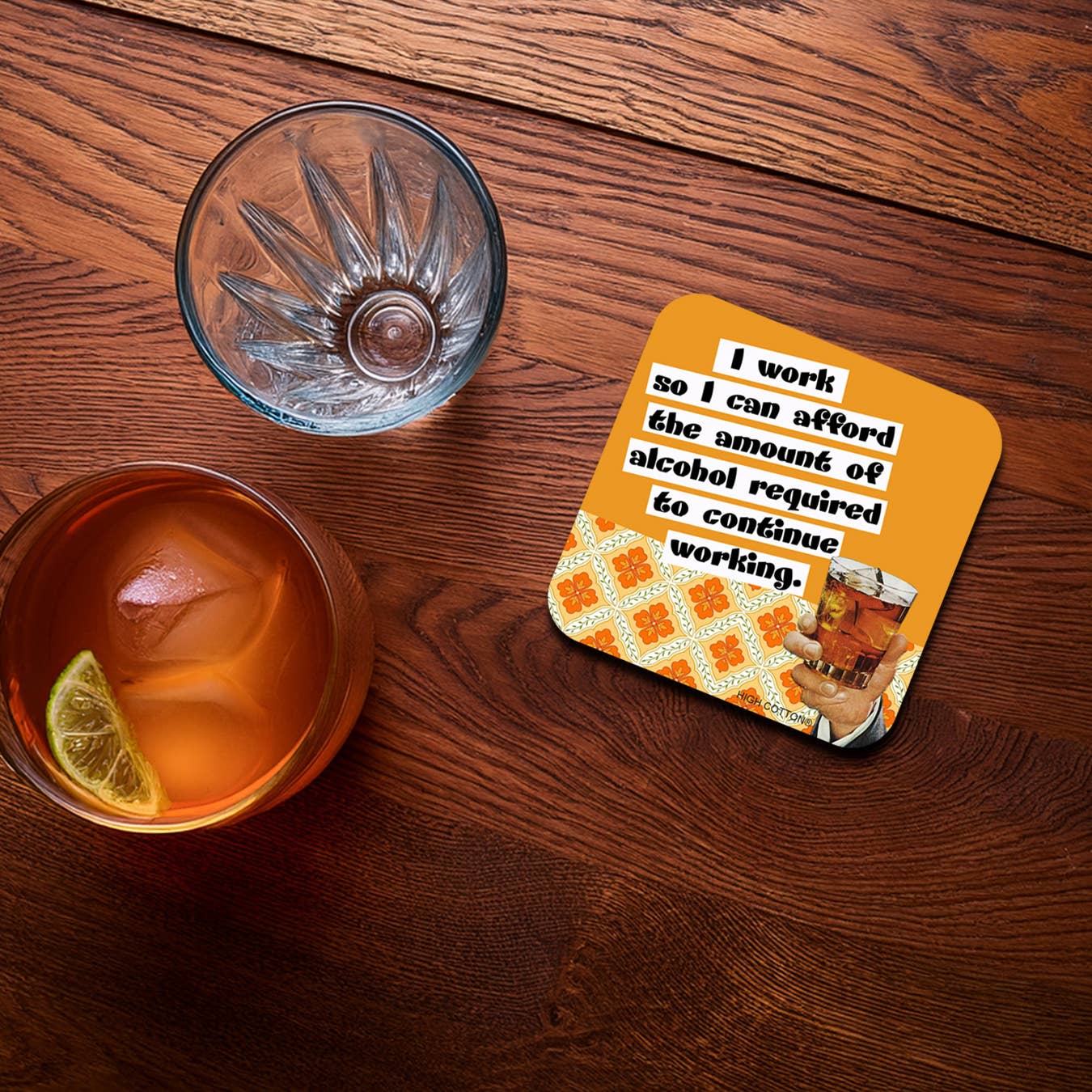 I Work So I Can Afford Coaster - Image 2