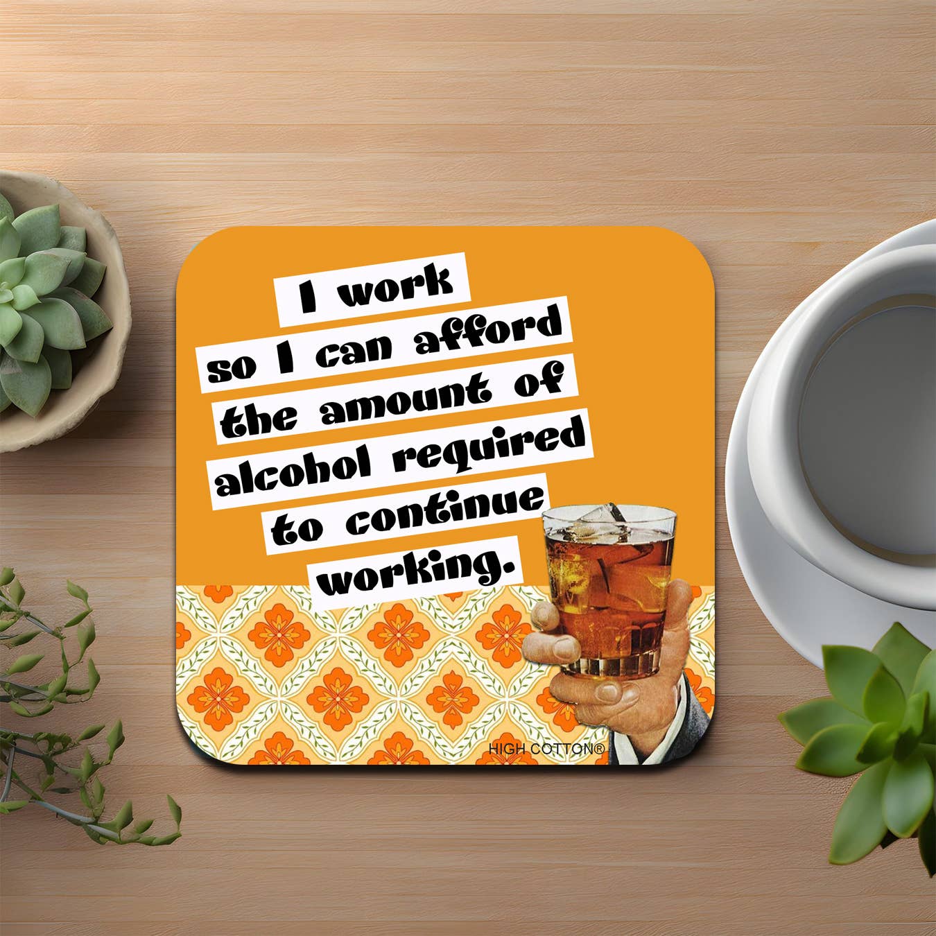 I Work So I Can Afford Coaster - Image 3