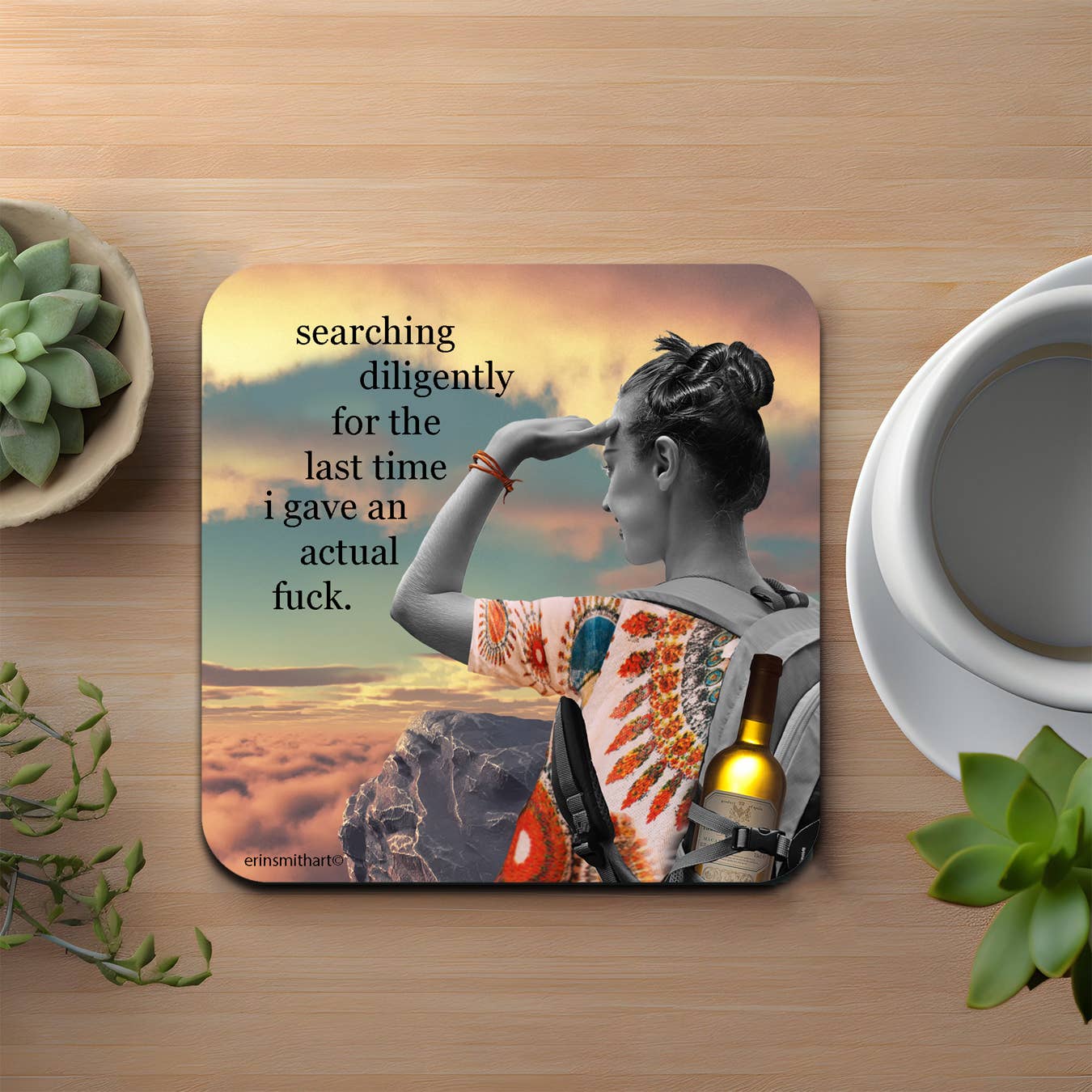 Searching Diligently Coaster - Image 2