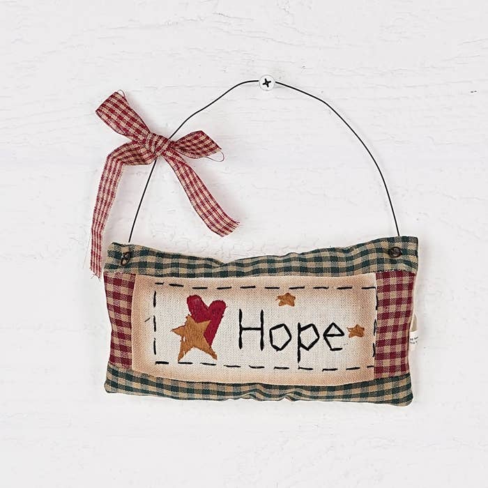 3x6in Mini Hanging Pillow-Hope- - Image 2